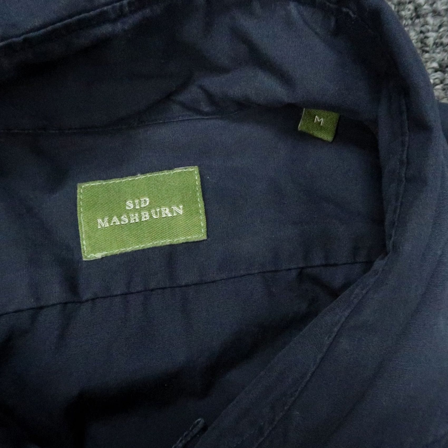 Sid Mashburn Sid Mashburn Shirt Mens Medium Blue Long Sleeve Button Up Size US M / EU 48-50 / 2 - 3 Thumbnail
