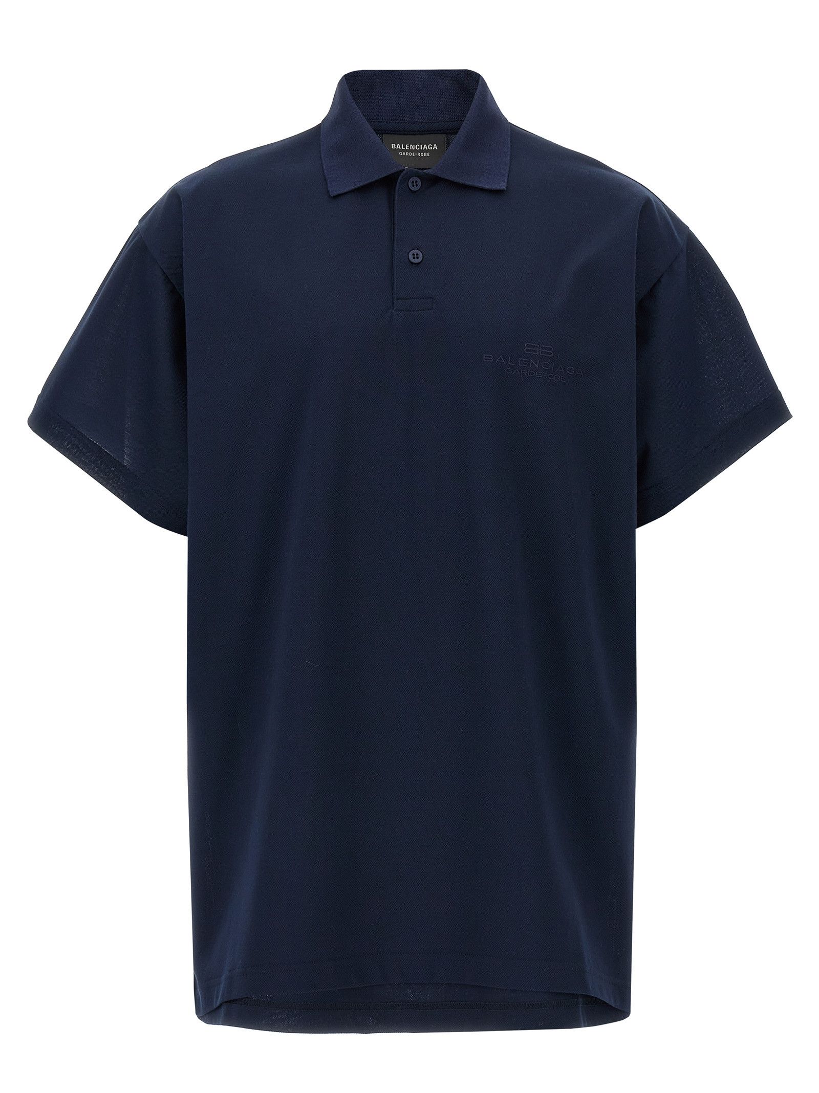 Balenciaga Embroidery Polo Shirt Size US S / EU 44-46 / 1 - 1 Thumbnail