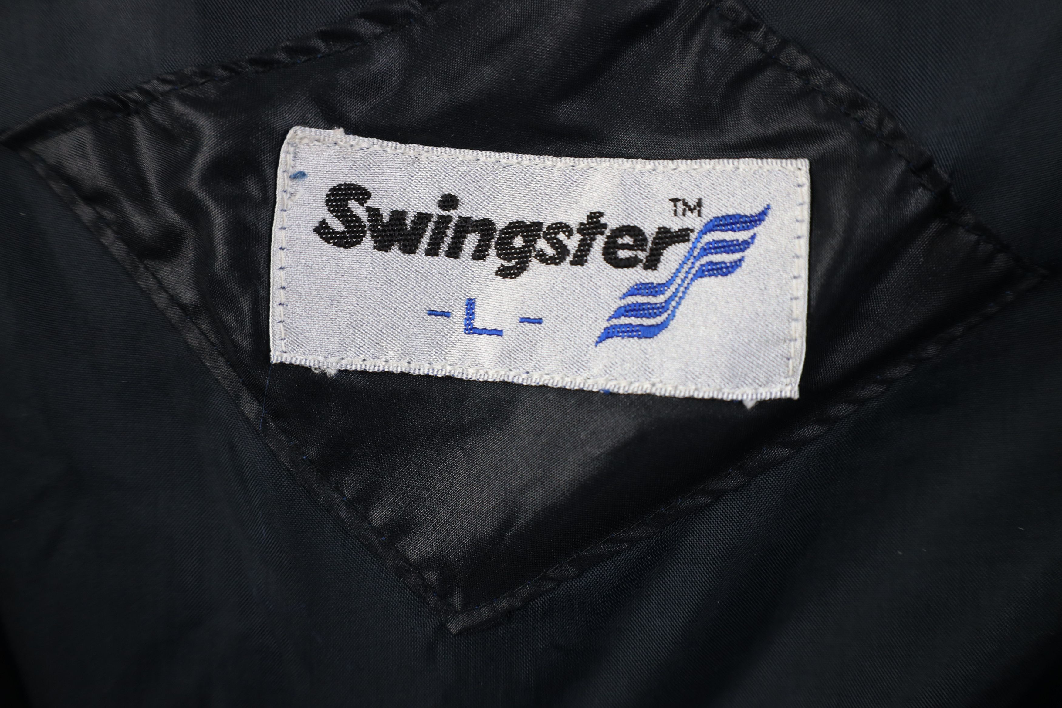 Vintage Vintage 80s 90s Swingster Tires Cafe Racer Bomber Jacket Size US L / EU 52-54 / 3 - 12 Thumbnail