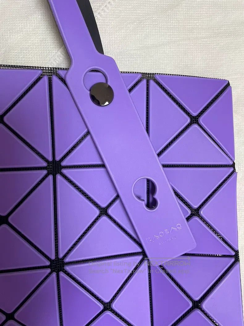 Issey Miyake Issey Miyake Matte Purple Bag Size ONE SIZE - 5 Thumbnail