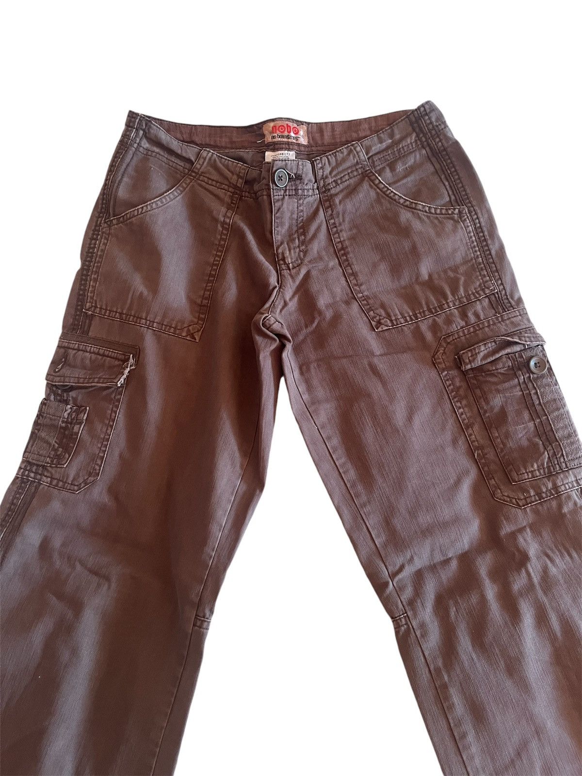 Other No Boundaries Brown Cargo Pants Size US 28 / EU 44 - 4 Thumbnail