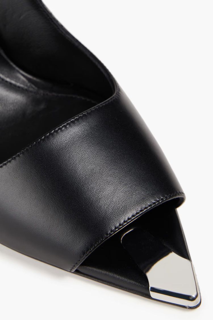Alexander McQueen o1y0225 Sandals in Black Size US 8.5 / IT 38.5 - 4 Thumbnail