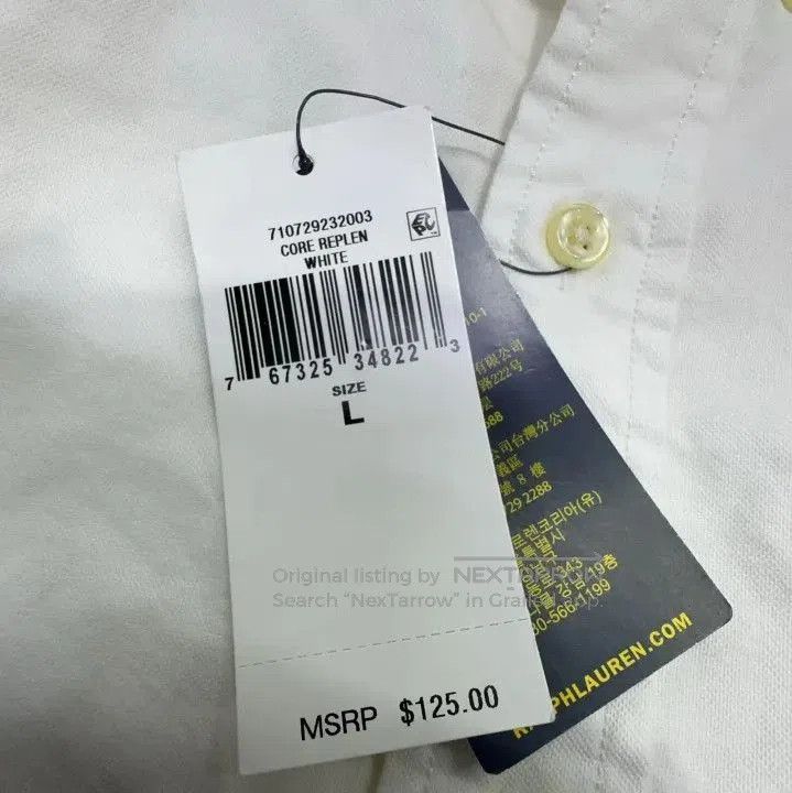 Polo Ralph Lauren Polo Ralph Lauren Logo Embroidered Oxford Long. Size US L / EU 52-54 / 3 - 5 Thumbnail