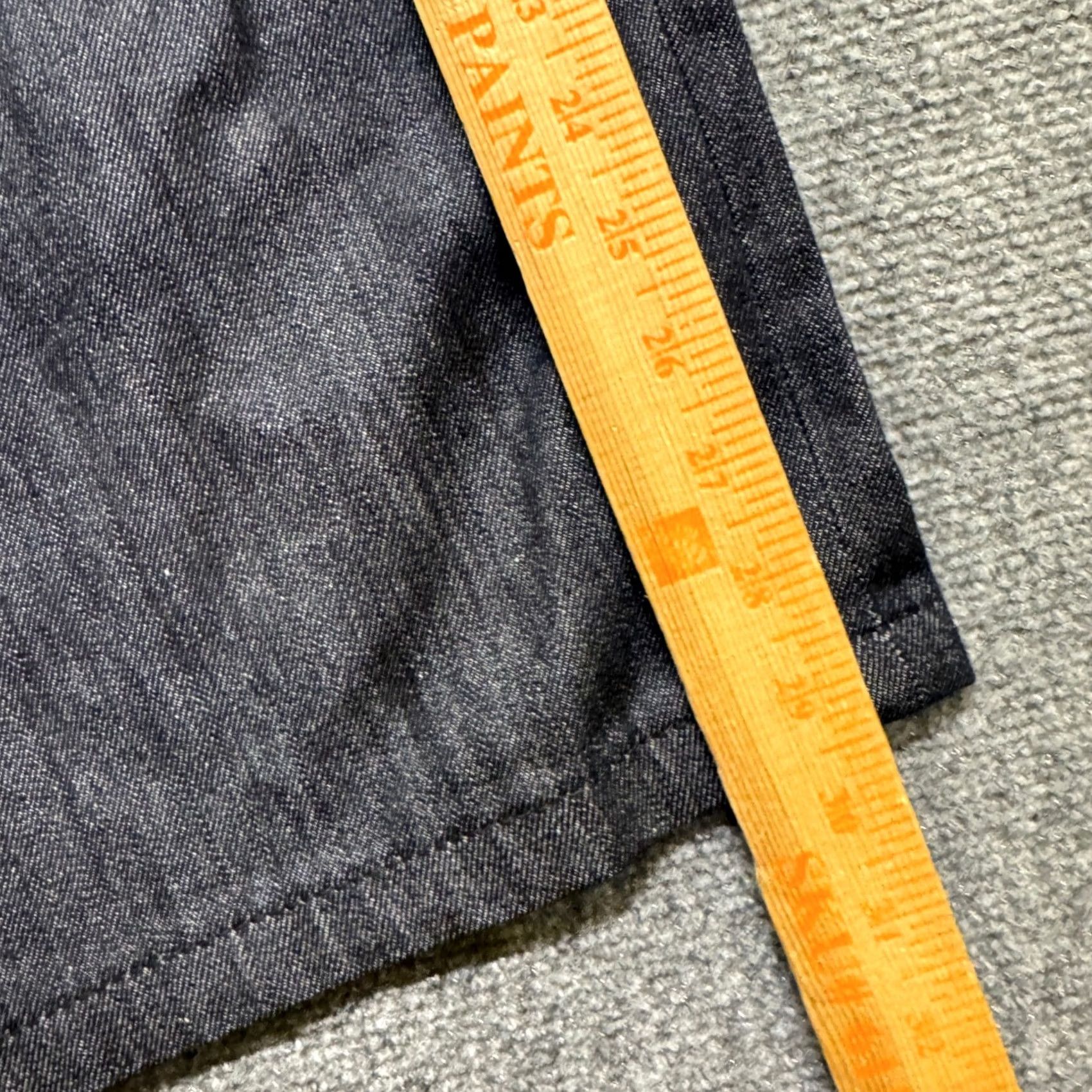 Denime VINTAGE Sean John Denim Jean Shorts Men 40 Dark Washed Black Wide Leg Baggy Jeans Shorts Mens 40 Black Wide-Leg Baggy Size US 40 / EU 56 - 7 Thumbnail