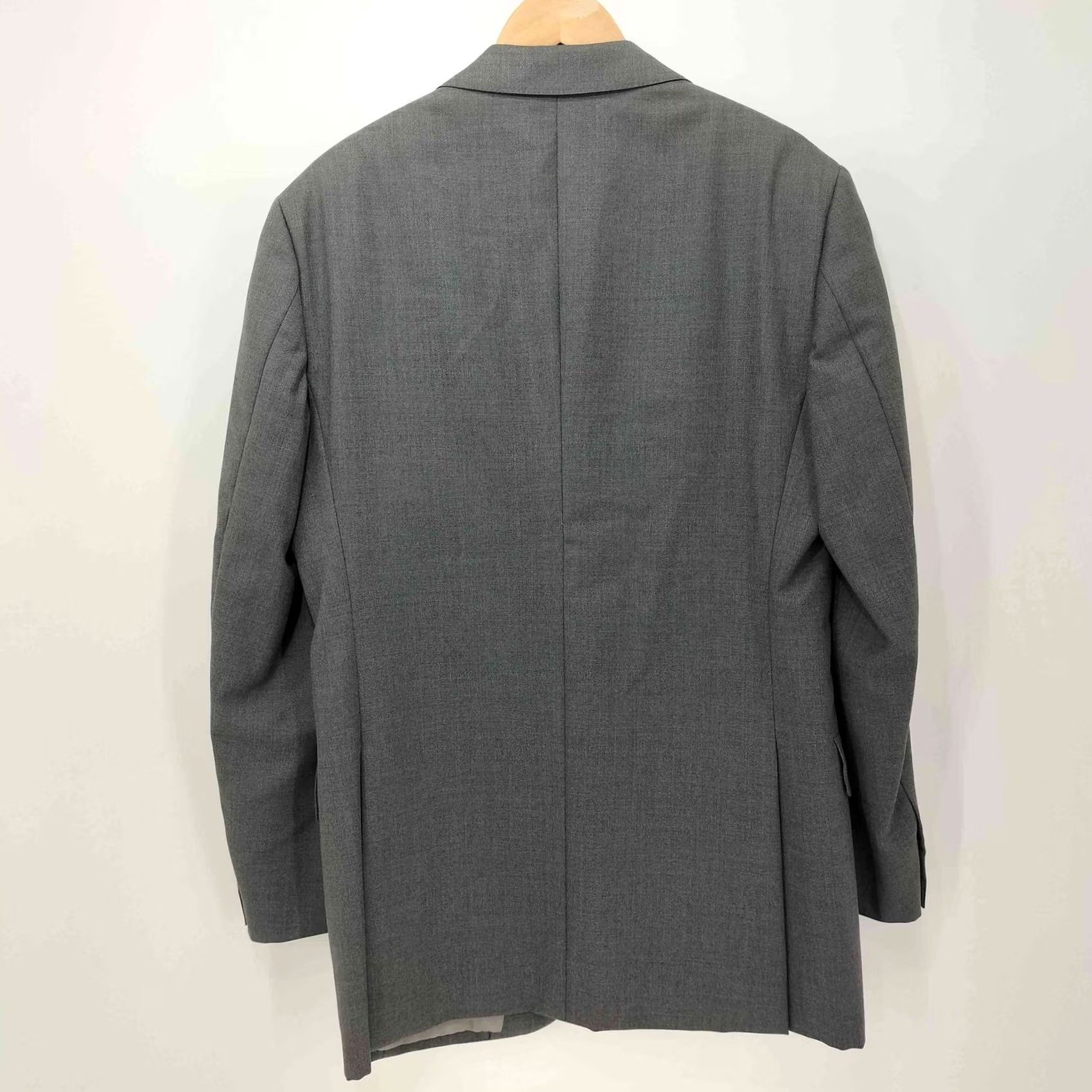 Ring Jacket RING JACKET BLACK LABEL Wool Single Breasted Tailored Jacket 46R - Grey - Used in Japan Size US S / EU 44-46 / 1 - 2 Thumbnail