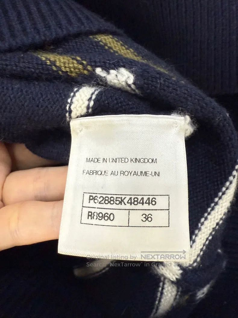 Chanel Chanel 20C colour striped double C logo cashmere sweater Size XS / US 0-2 / IT 36-38 - 5 Thumbnail