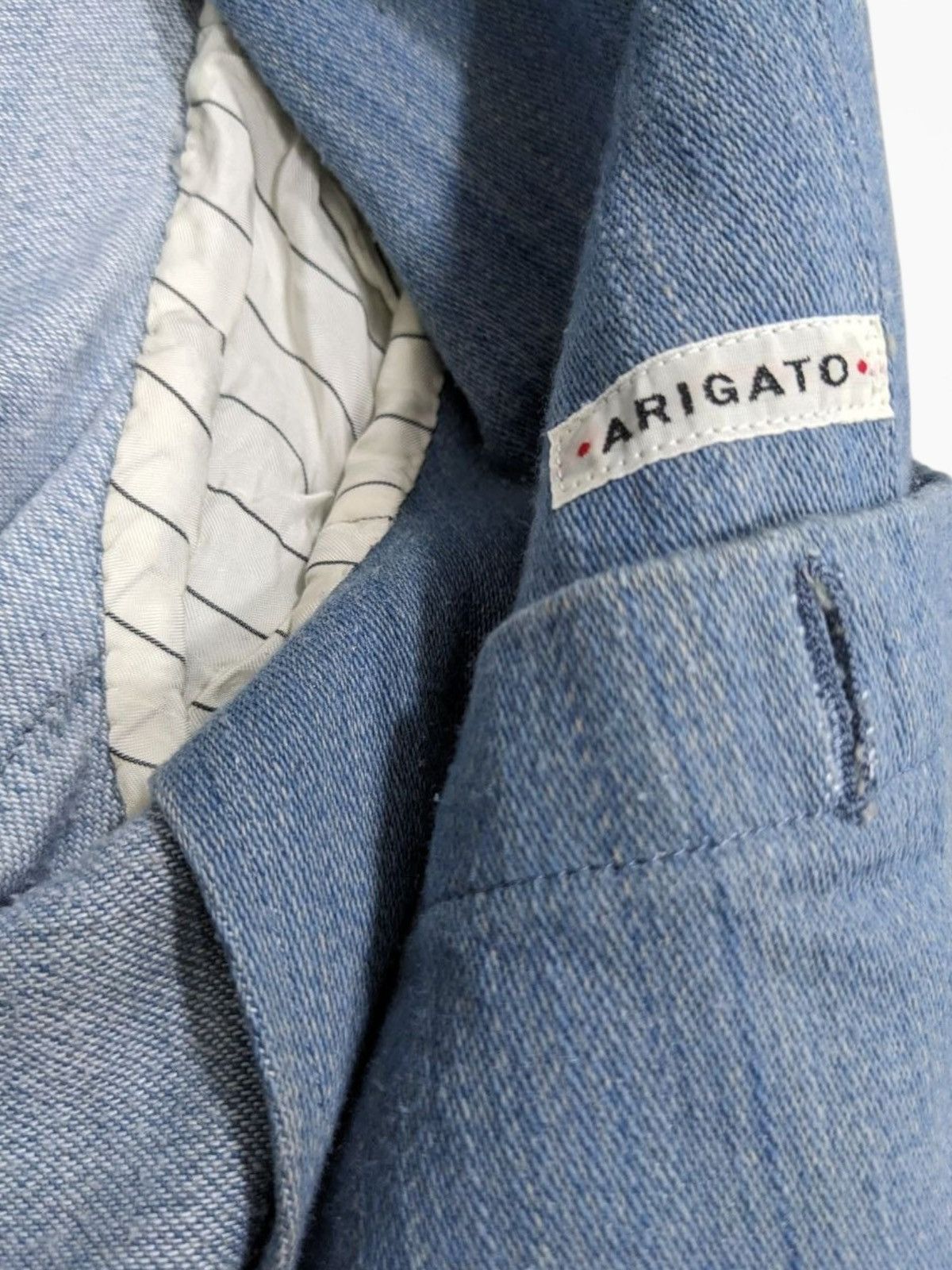 Blue Blue Japan CHORE JACKET BLUE BLUE JAPAN HICKORY BLUE DENIM INDIGO Size US S / EU 44-46 / 1 - 9 Thumbnail