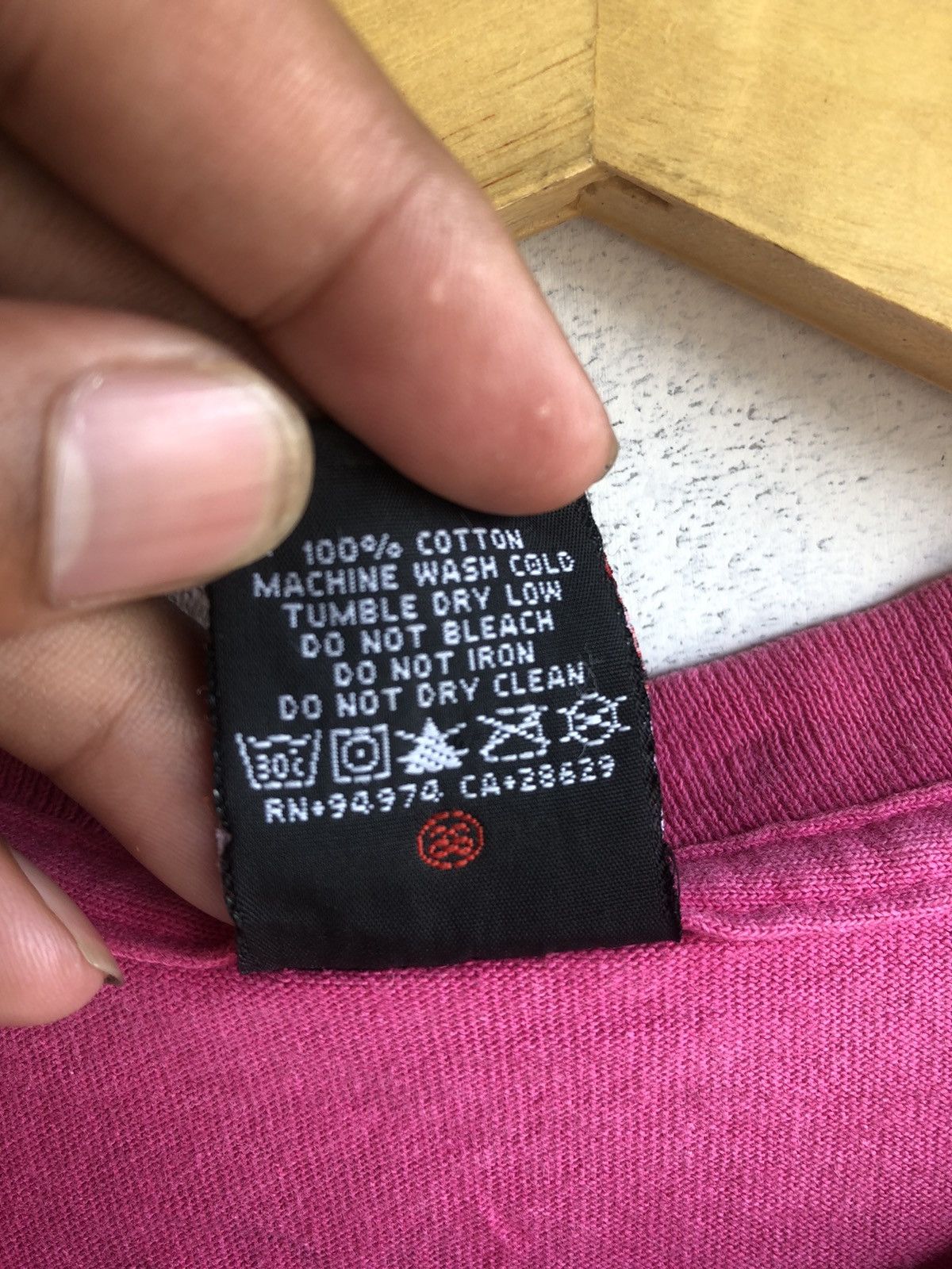 Stussy × Vintage Vintage Distressed 90s Stussy x Pound Tshirt Tee Size US M / EU 48-50 / 2 - 10 Thumbnail