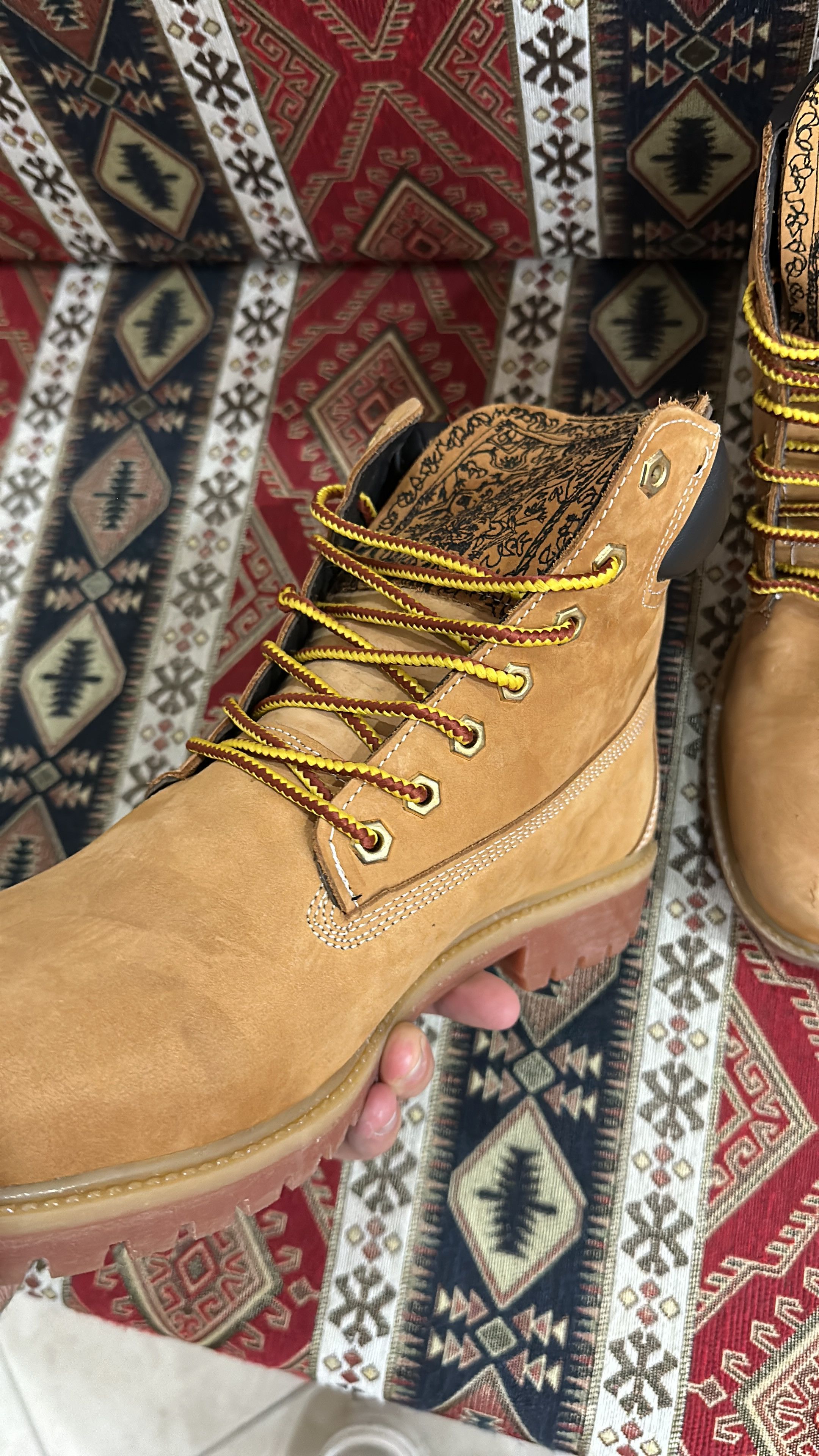 Derschutze Derschütze "yasmin v3" Boots Size 45 Timberland Style Size US 11 / EU 44 - 6 Thumbnail