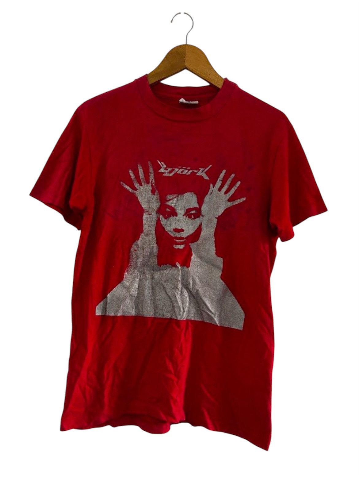 Vintage Vintage 1990s Bjork MTV Unplugged Bad Tee Size US M / EU 48-50 / 2 - 1 Thumbnail