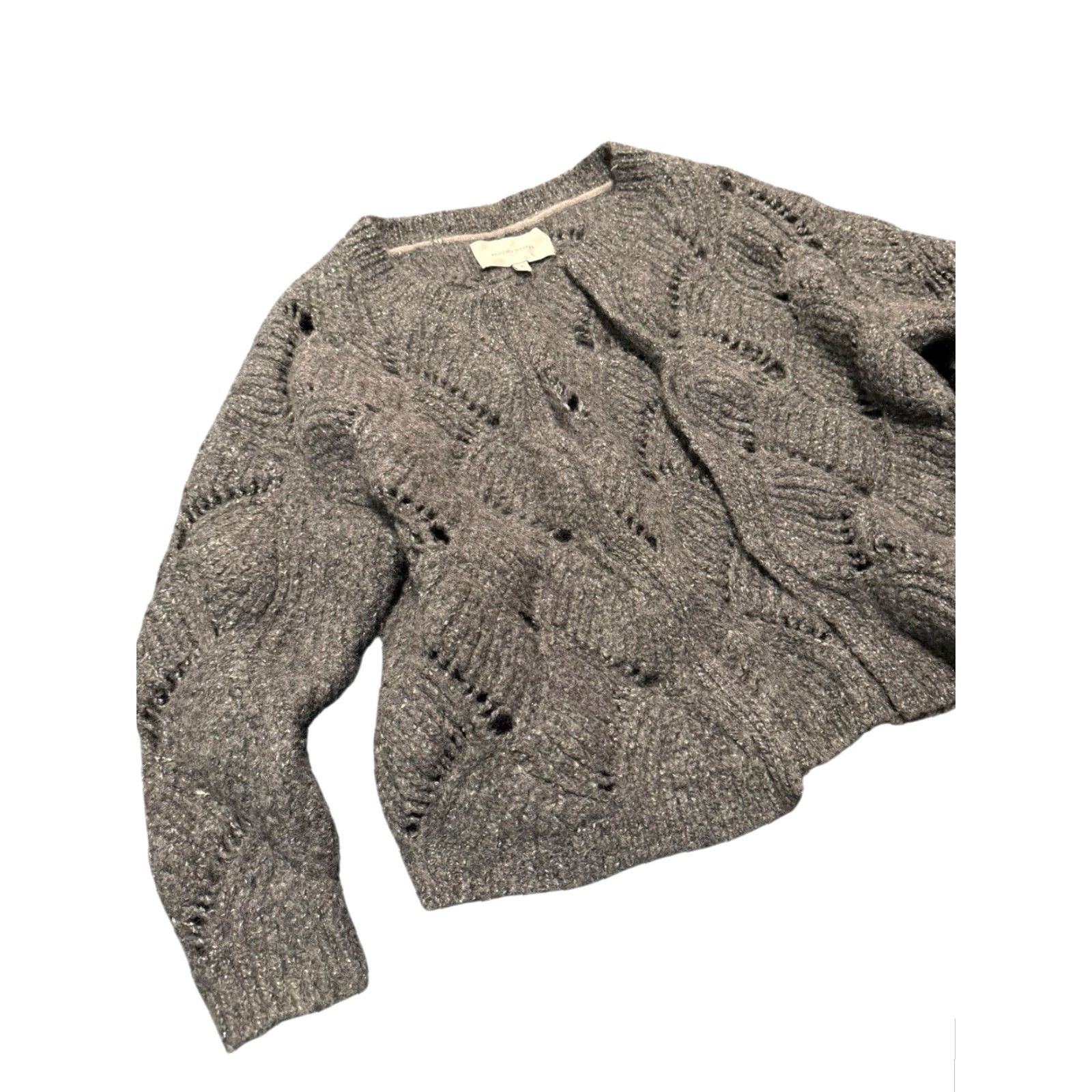 Brochu Walker Brochu Walker Restoin Grey Open Front Cardigan Small Alpaca Wool Blend User: Brochu Walker Restoin Grey Open Front Cardigan Small Alpaca Wool Blend Size S / US 4 / IT 40 - 4 Thumbnail