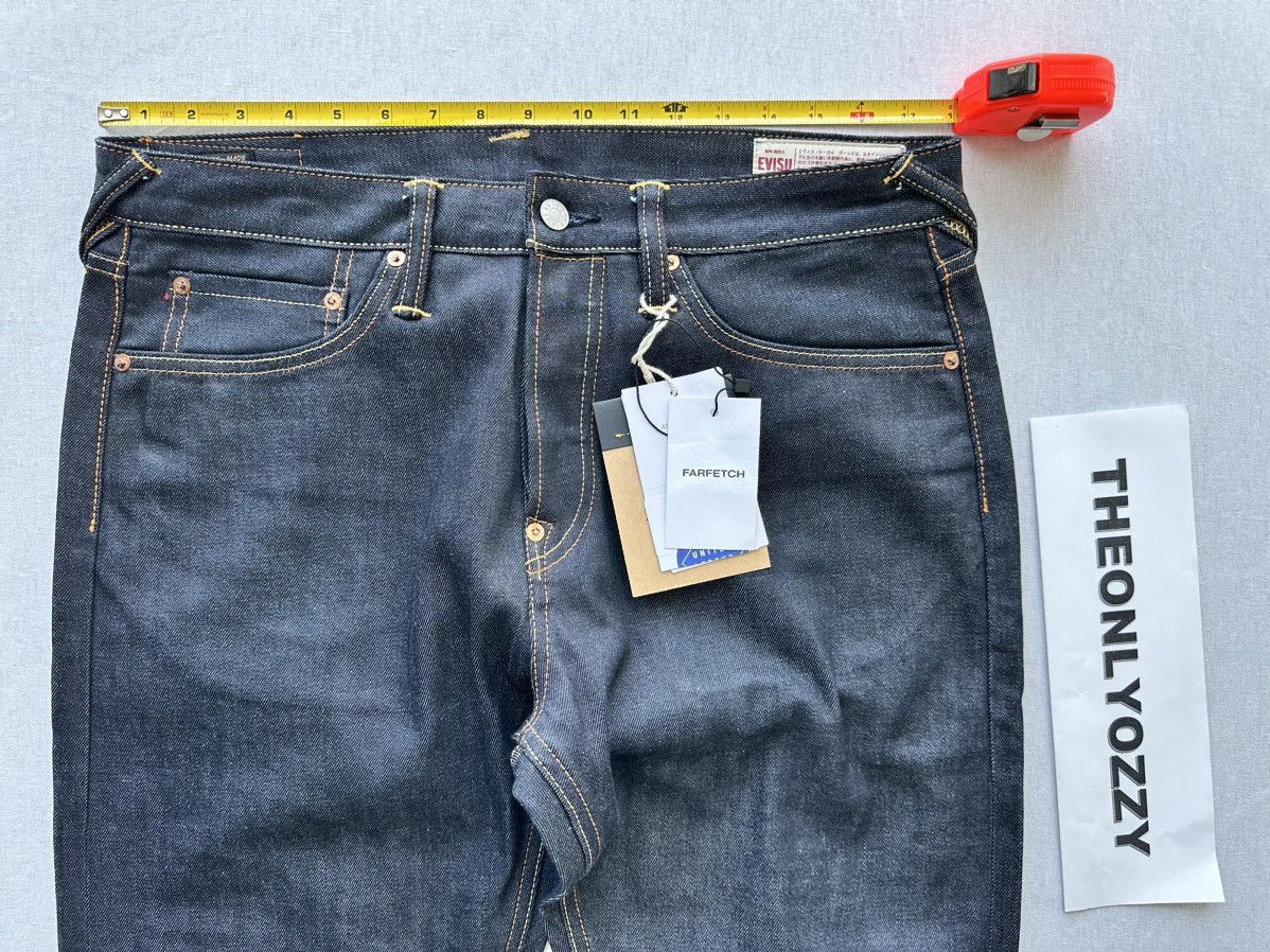 Evisu Evisu Blue Indigo Japenese Denim White Gulls sz 33 Size US 33 - 2 Thumbnail