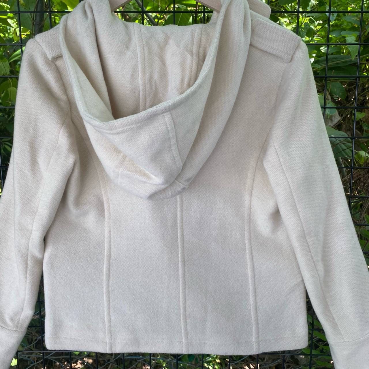 Designer × Jil Stuart Designer Jill Stuart Angola Wool Coat Hoodie Size S / US 4 / IT 40 - 9 Thumbnail