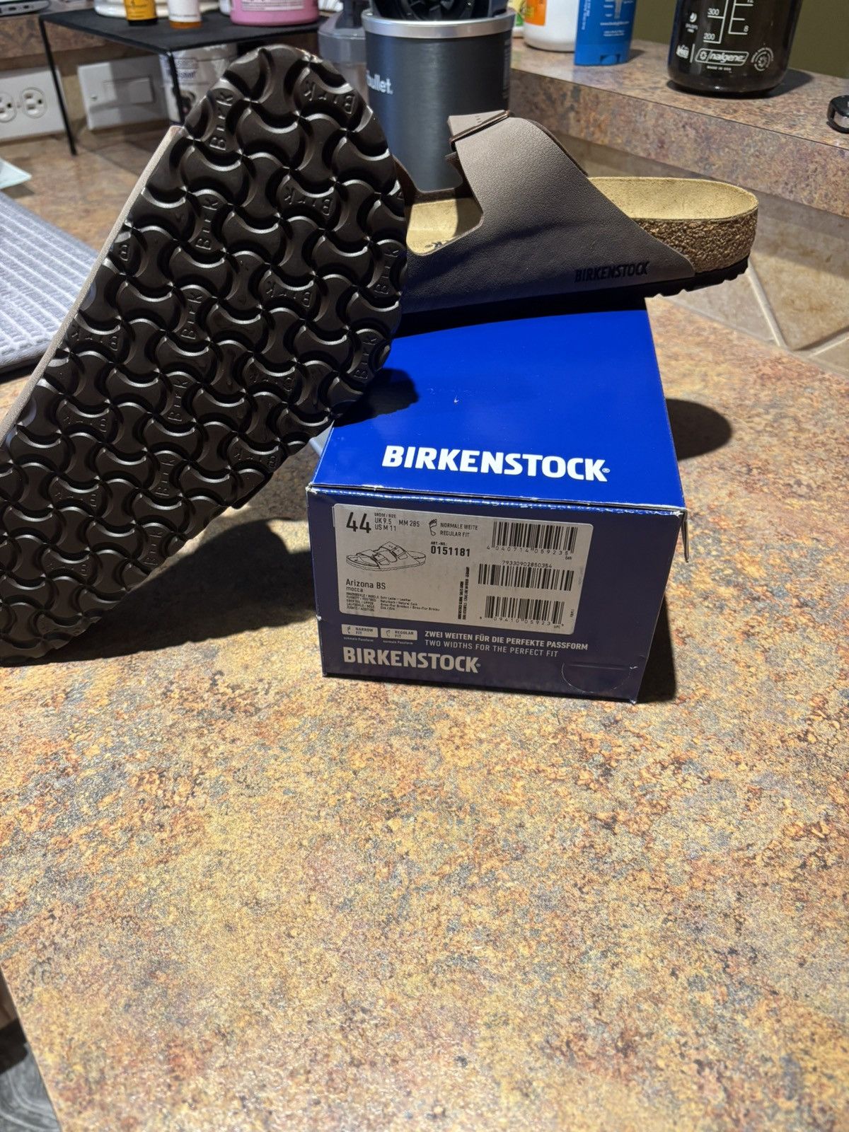 Birkenstock Birkenstock Arizona- mocca Size US 11 / EU 44 - 3 Thumbnail