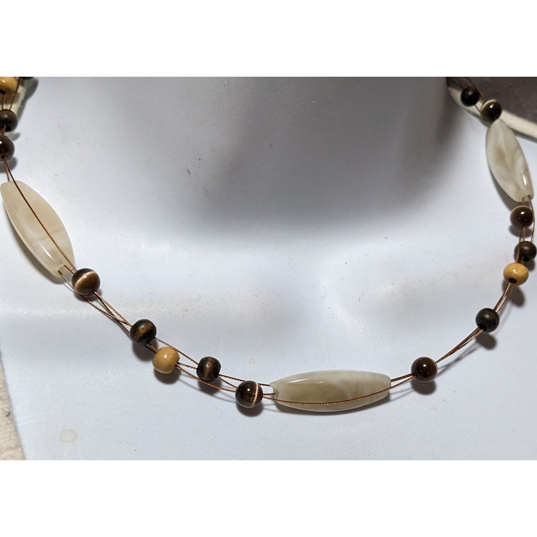 Other Earthy Bohemian Hippie Casual Beaded Necklace Size ONE SIZE - 6 Thumbnail