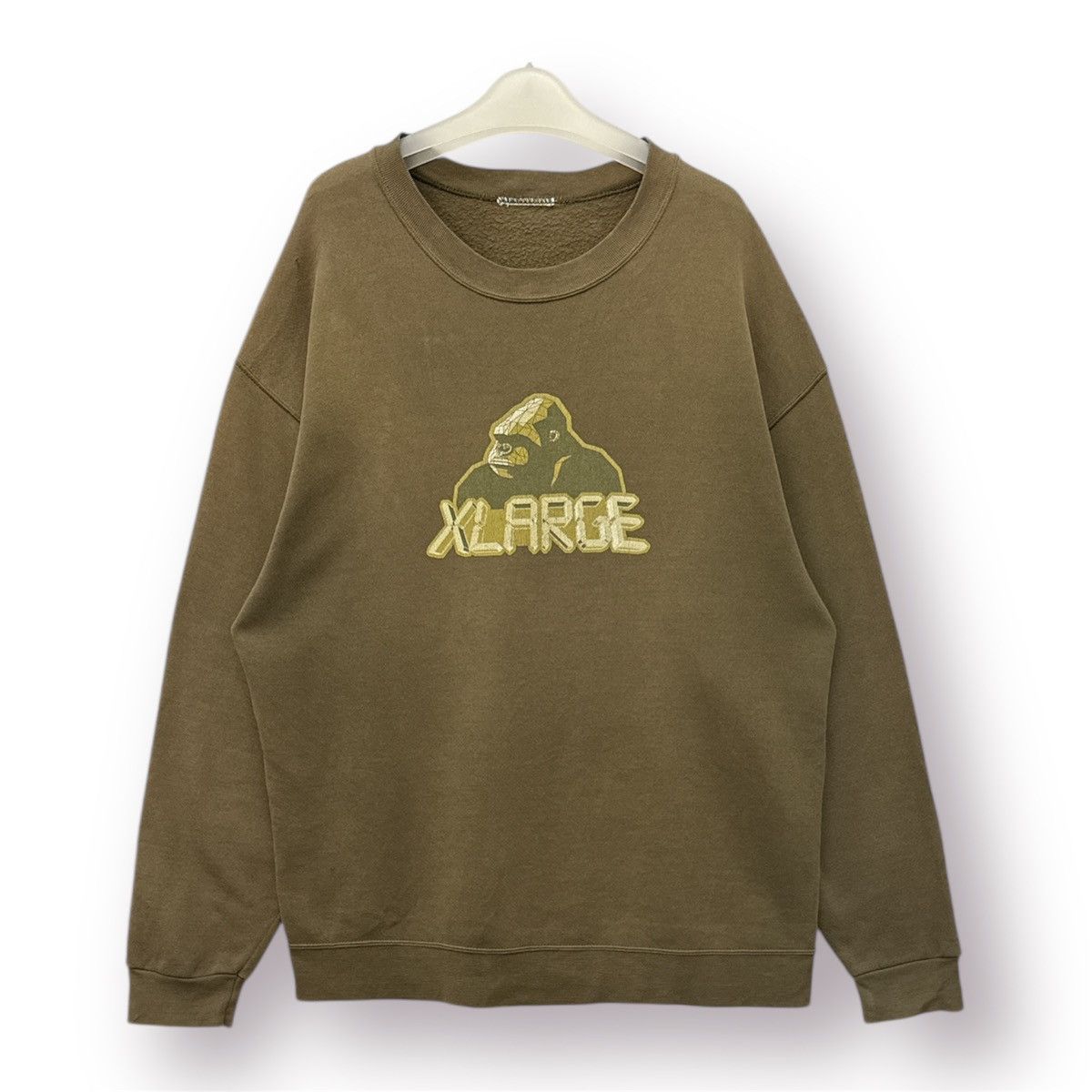X-LARGE 🔥 Vtg X-Large iConic Logo Streetwear Roundneck Sweatshirt Size US M / EU 48-50 / 2 - 1 Thumbnail