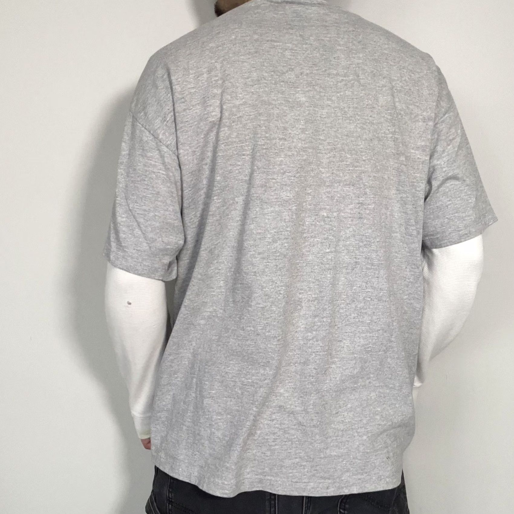 Vintage Y2K Funny Slogan Shirt Mens XL Gray Just Be Happy I'm NOT Your Kid Tee Shirt Size US XL / EU 56 / 4 - 2 Thumbnail