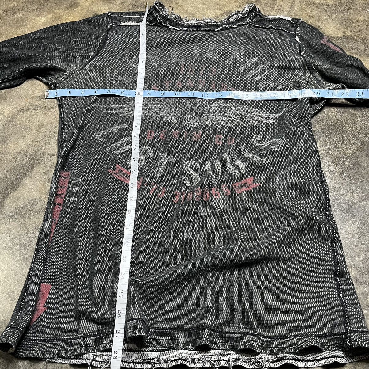 Vintage vintage y2k affliction reversible thermal tribal shirt Size US L / EU 52-54 / 3 - 5 Thumbnail