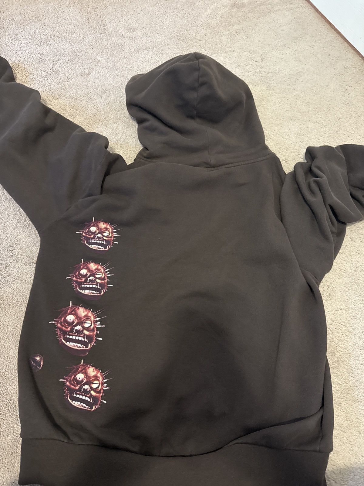 Travis Scott Travis Scott Utopia Graphic Hoodie Brown L Size US L / EU 52-54 / 3 - 1 Thumbnail