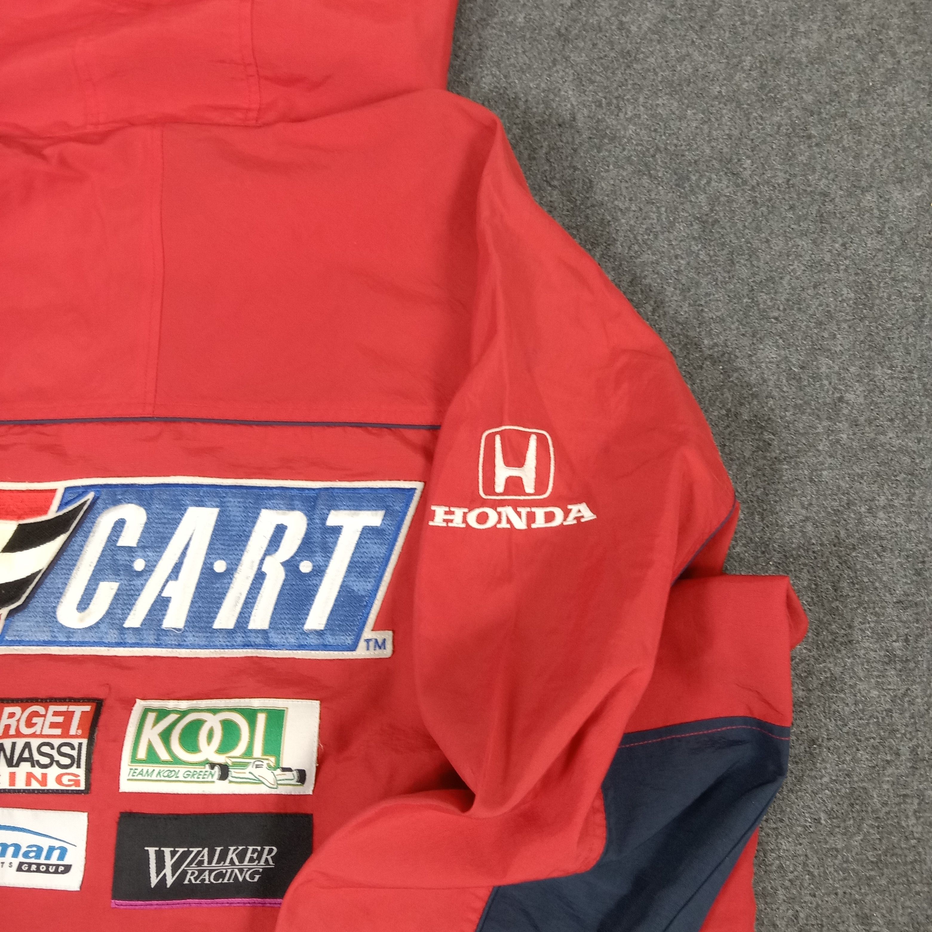 Honda × Vintage Honda Racing Formula One Team Windbreaker Jacket Size US XL / EU 56 / 4 - 3 Thumbnail