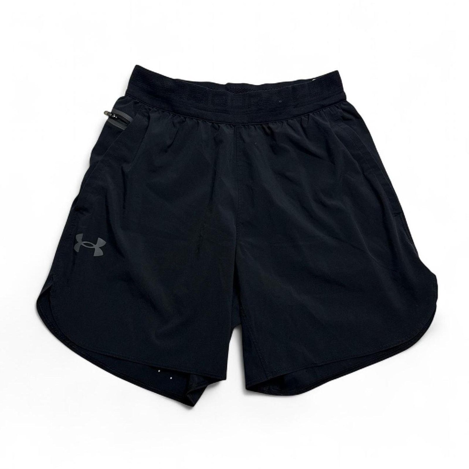 Under Armour Under Armour Black Lined Running Shorts Size Small Size US 27 - 1 Thumbnail