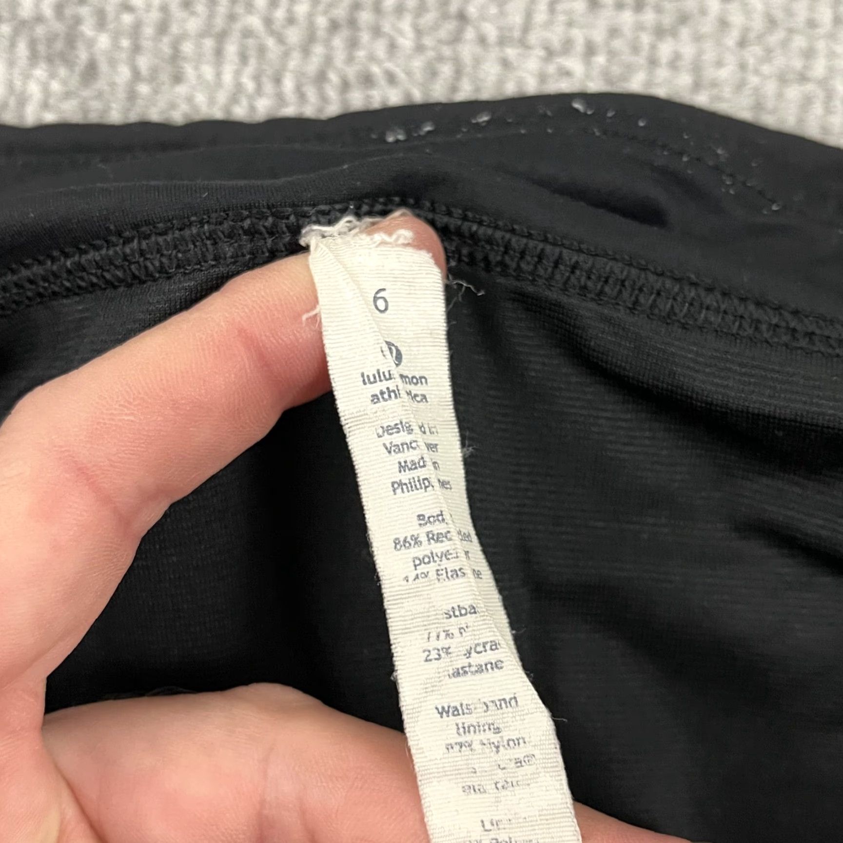 Lululemon Lululemon Speed Shorts Womens 6 / 3" Splatter Galaxy Black White Lined Running Size 28" / US 6 / IT 42 - 4 Thumbnail