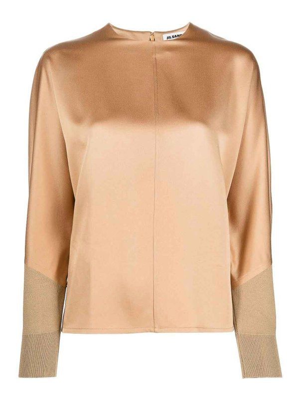 o1y1025 Blouse in Camel