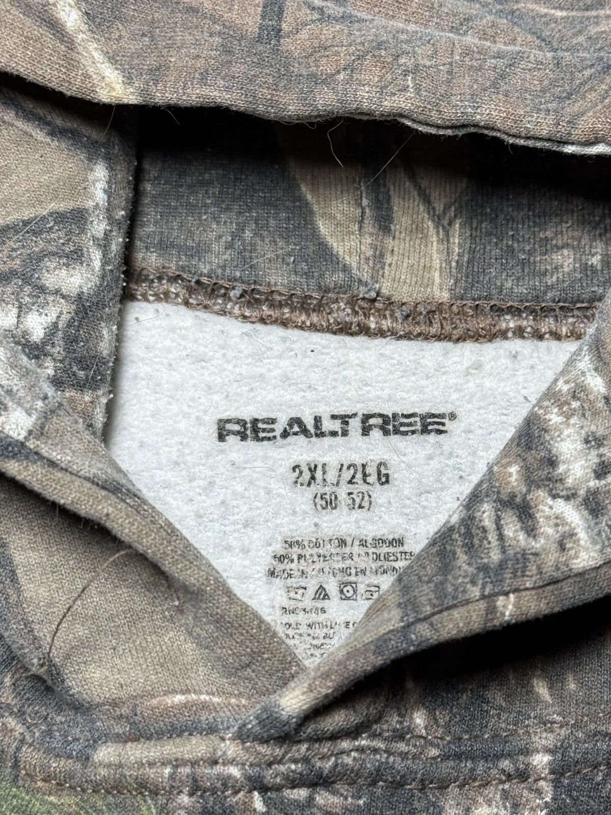 Realtree Vintage Realtree Camo Y2K Boxy 27x28 Baggy Hip Hop Hoodie Size US XXL / EU 58 / 5 - 3 Thumbnail