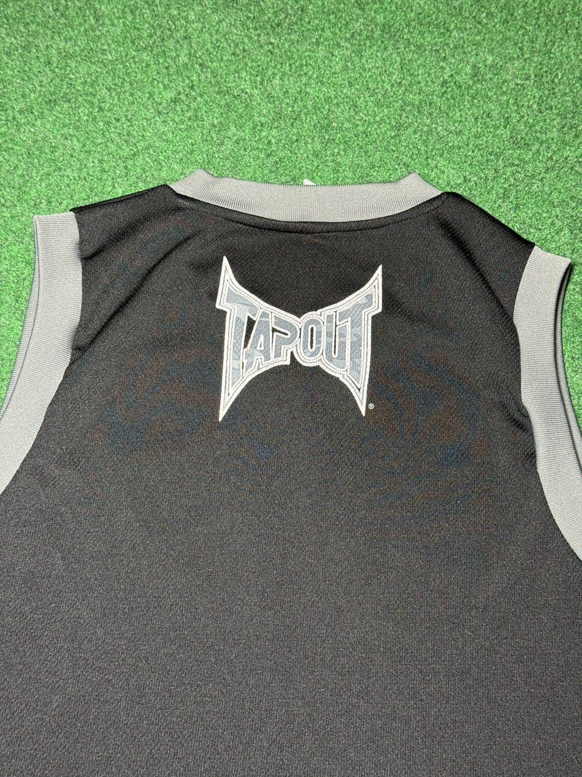 Vintage Y2K Tap Out John Cena MMA Elite Grunge Black Tank Top Size US M / EU 48-50 / 2 - 5 Thumbnail