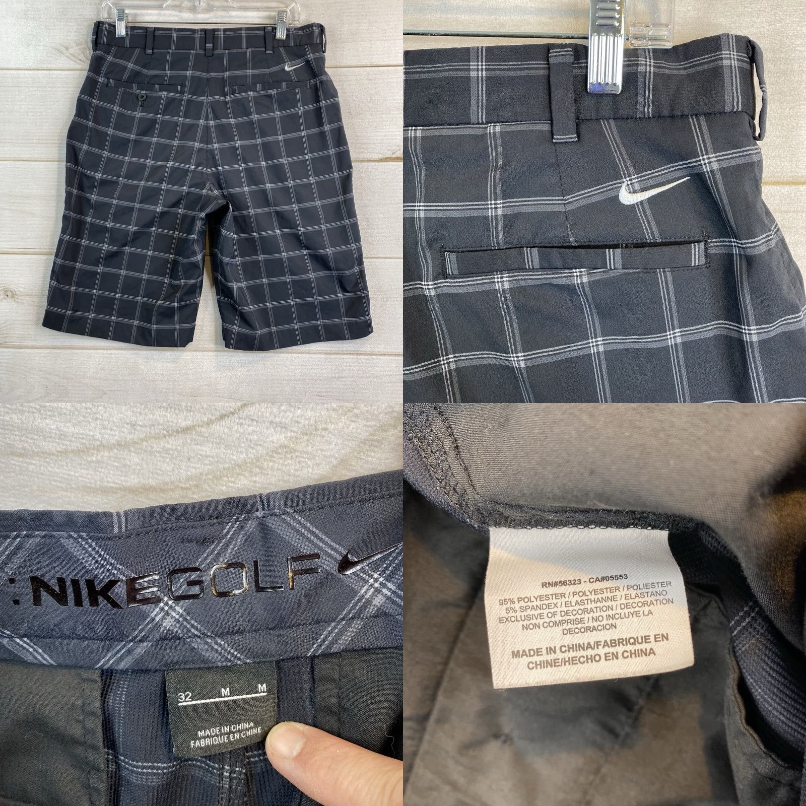 Nike Nike Golf Dri-Fit Stretch Chino Shorts Men's 32 Black Nike Dri-Fit Stretch Chino Shorts Mens 32 Black Size US 32 / EU 48 - 8 Thumbnail