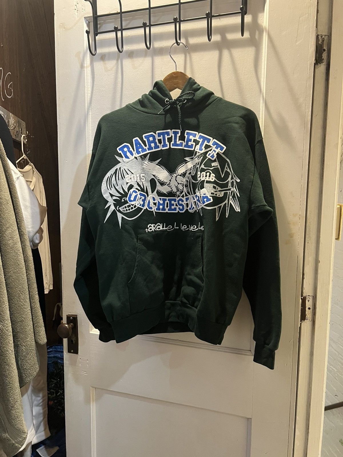Vintage Green Gorillaz Printed Hoodie Size US M / EU 48-50 / 2 - 1 Thumbnail