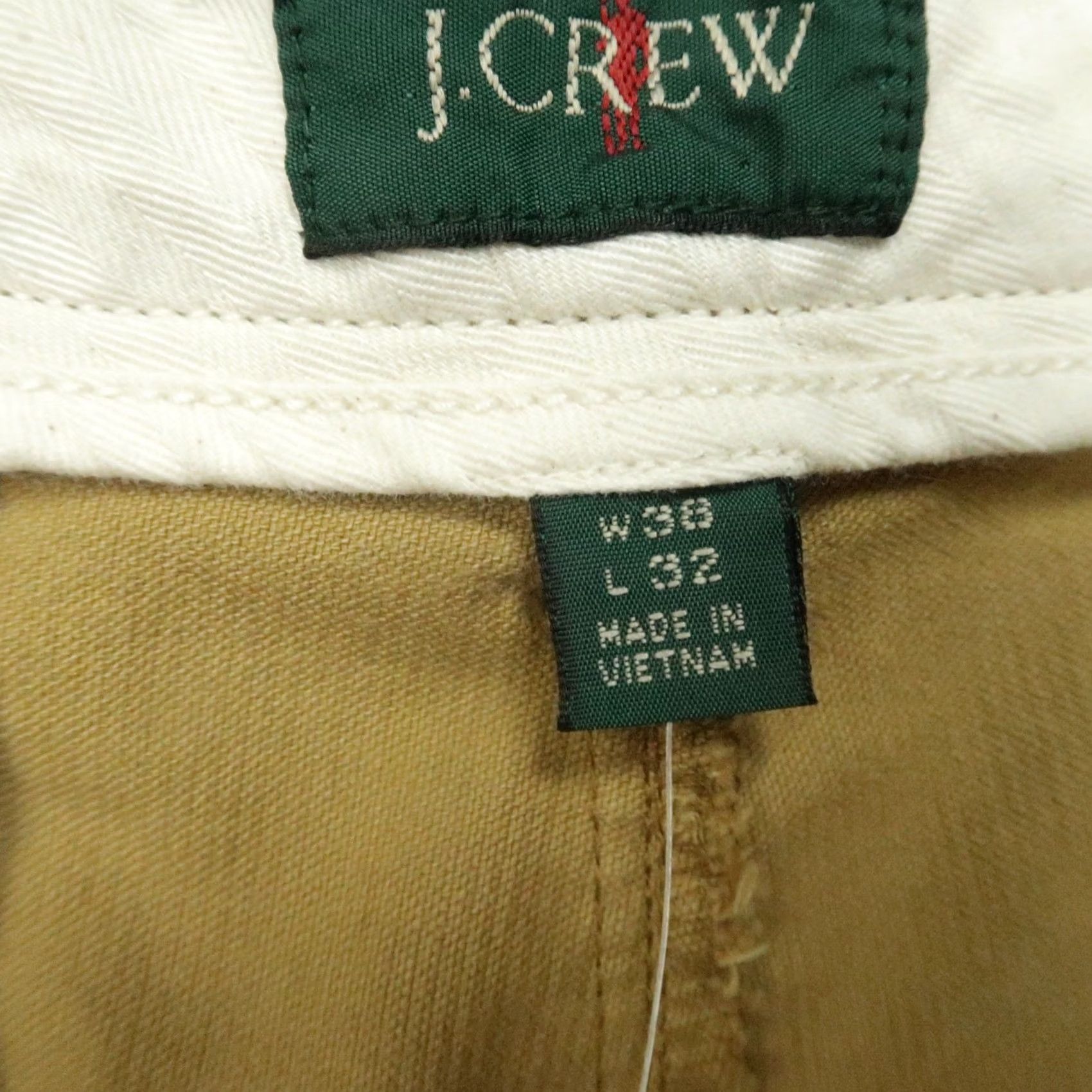 J.Crew J.CREW Pants Mens 38x32 Corduroy Brown Classic Straight Stretch Chino Pockets Casual Workwear Cotton Spandex Front Flat Front Regular Inseam 32 Mens Size US 38 / EU 54 - 4 Thumbnail