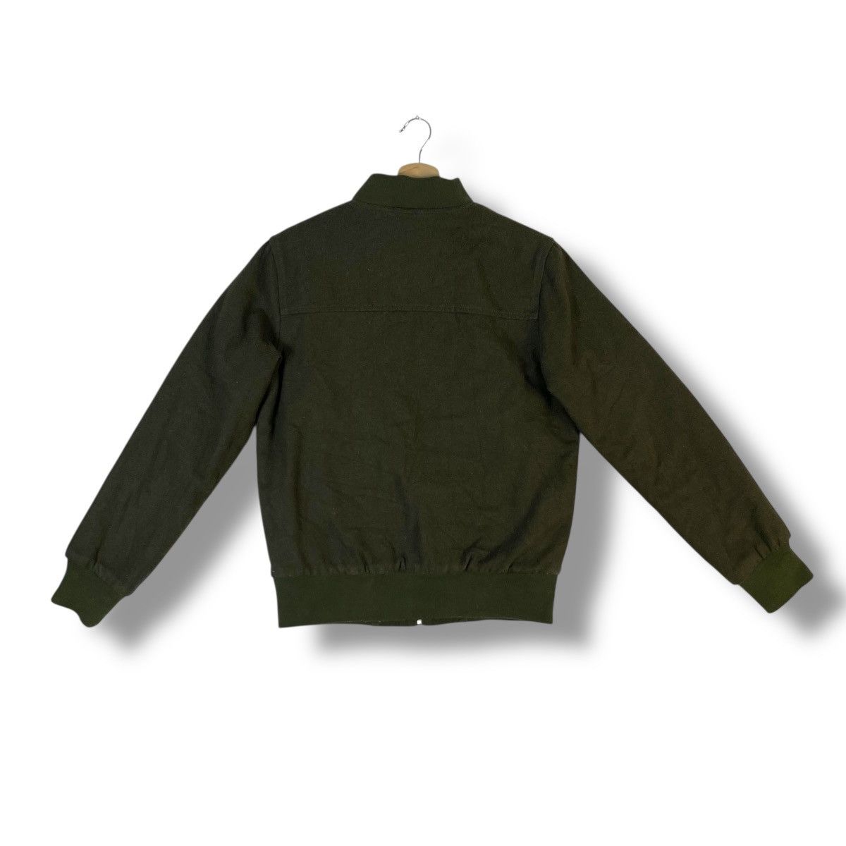 Issey Miyake 🇯🇵 VINTAGE TEMPTATION FULL ZIP WOOL BOMBER JACKET Size US M / EU 48-50 / 2 - 4 Thumbnail