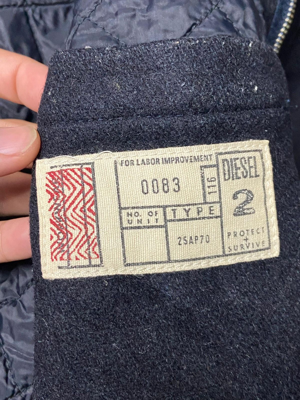 Diesel Diesel Maritime Standards Association Wool Jacket (167) Size US M / EU 48-50 / 2 - 13 Thumbnail