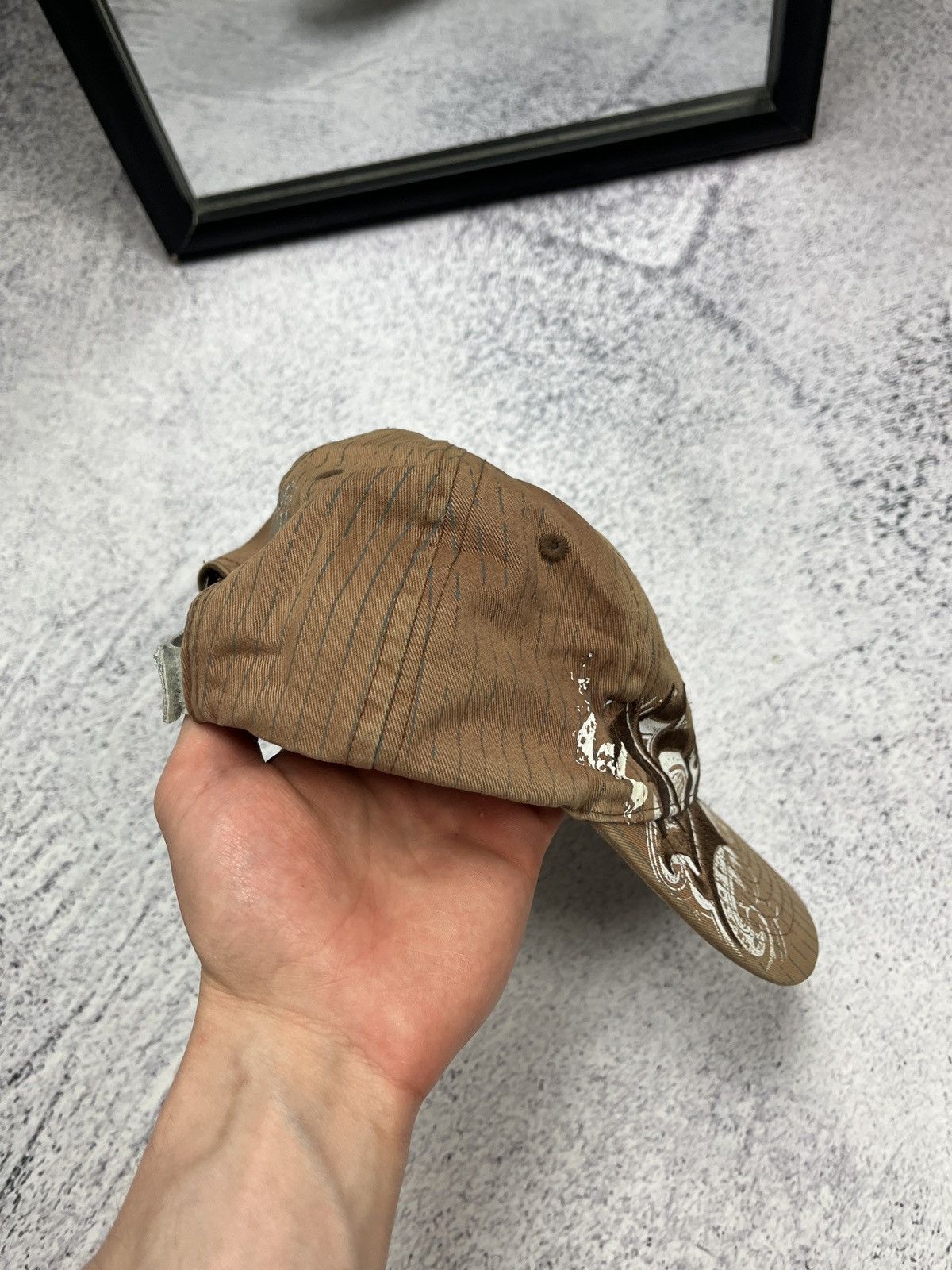 Billabong × Vintage Vintage Billabong Cap Hat Surf Style Brown Big Logo Rare Size ONE SIZE - 3 Thumbnail