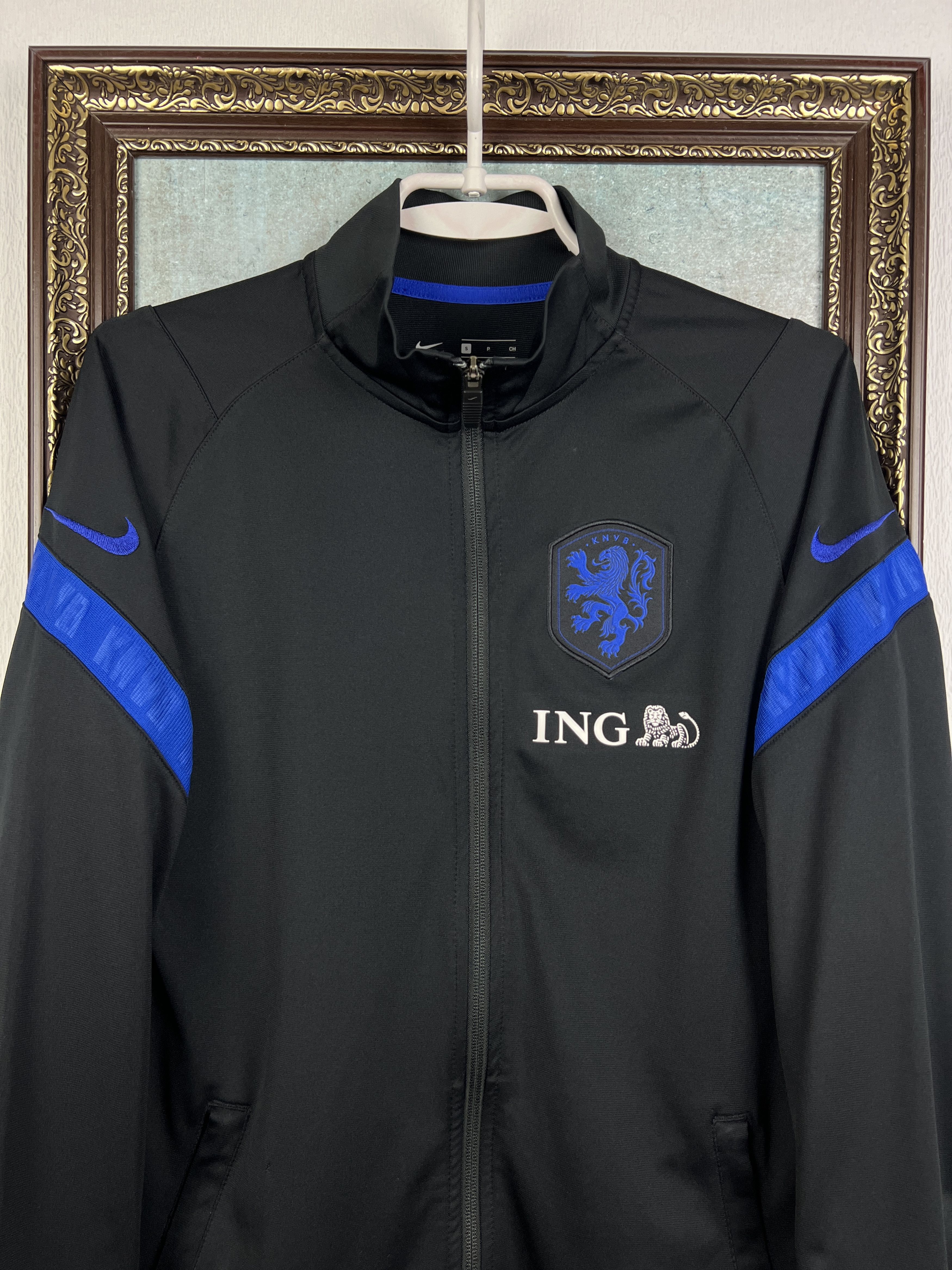 Nike Netherlands Football Jacket Holland Soccer Track Top Zip Size US S / EU 44-46 / 1 - 2 Thumbnail