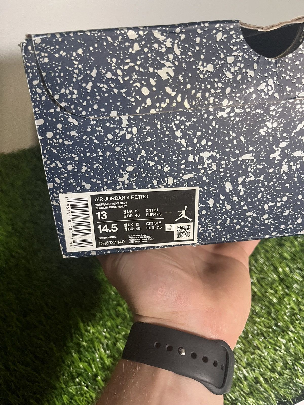 Jordan Brand air jordan 4 retro midnight navy size 13 Size US 13 / EU 46 - 8 Thumbnail