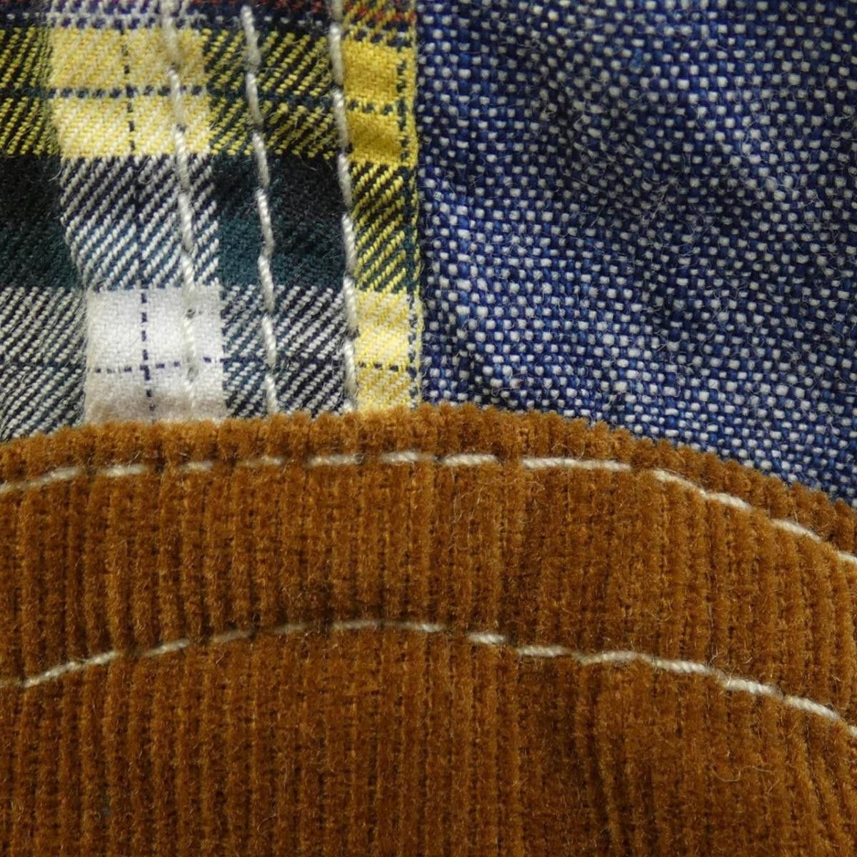 Junya Watanabe Jacket Switching Check Cotton Parka Multicolor Size US XS / EU 42 / 0 - 7 Thumbnail