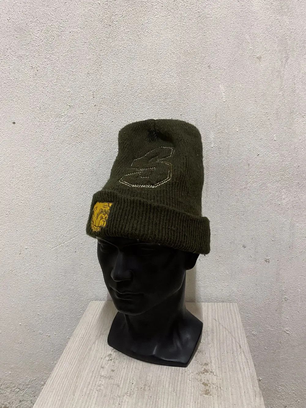 Stussy Vintage Stussy Big Logo Beanie Hat Size ONE SIZE - 3 Thumbnail