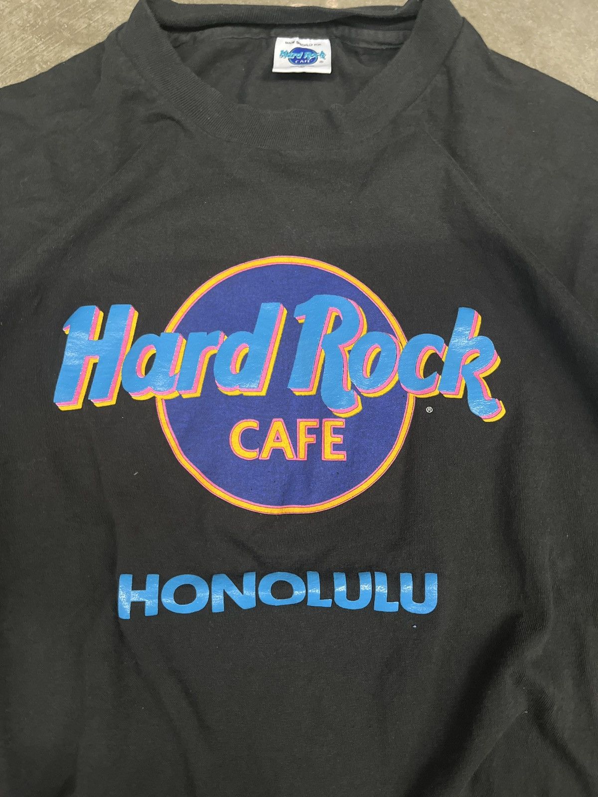 Hard Rock Cafe × Vintage Vintage Hard Rock Cafe Honolulu Single Stitch Tee Size US L / EU 52-54 / 3 - 3 Thumbnail