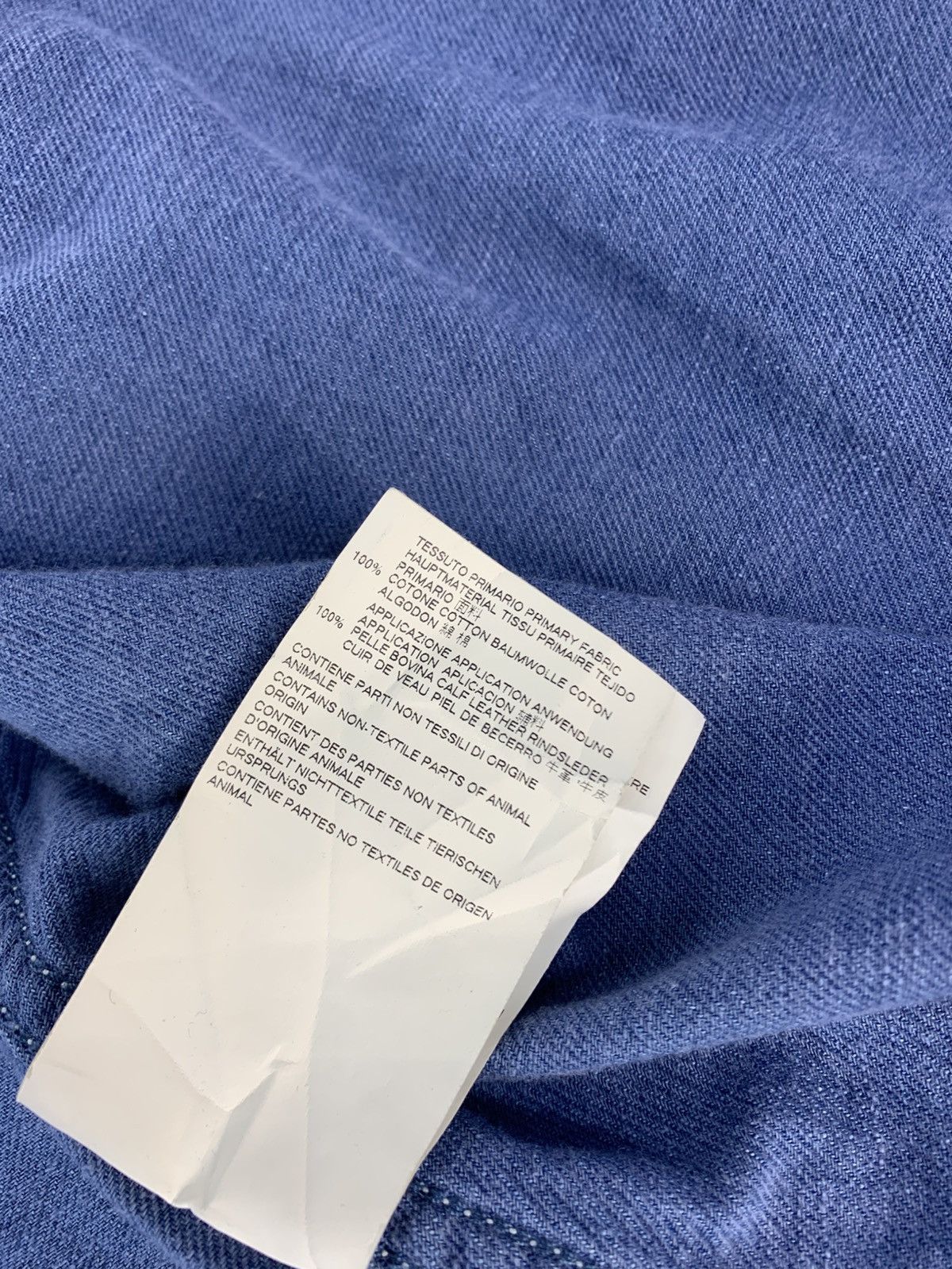 Maison Margiela MM6 Maison Margiela Paris Denim Shirt Button Front Dress Size L / US 10 / IT 46 - 12 Thumbnail