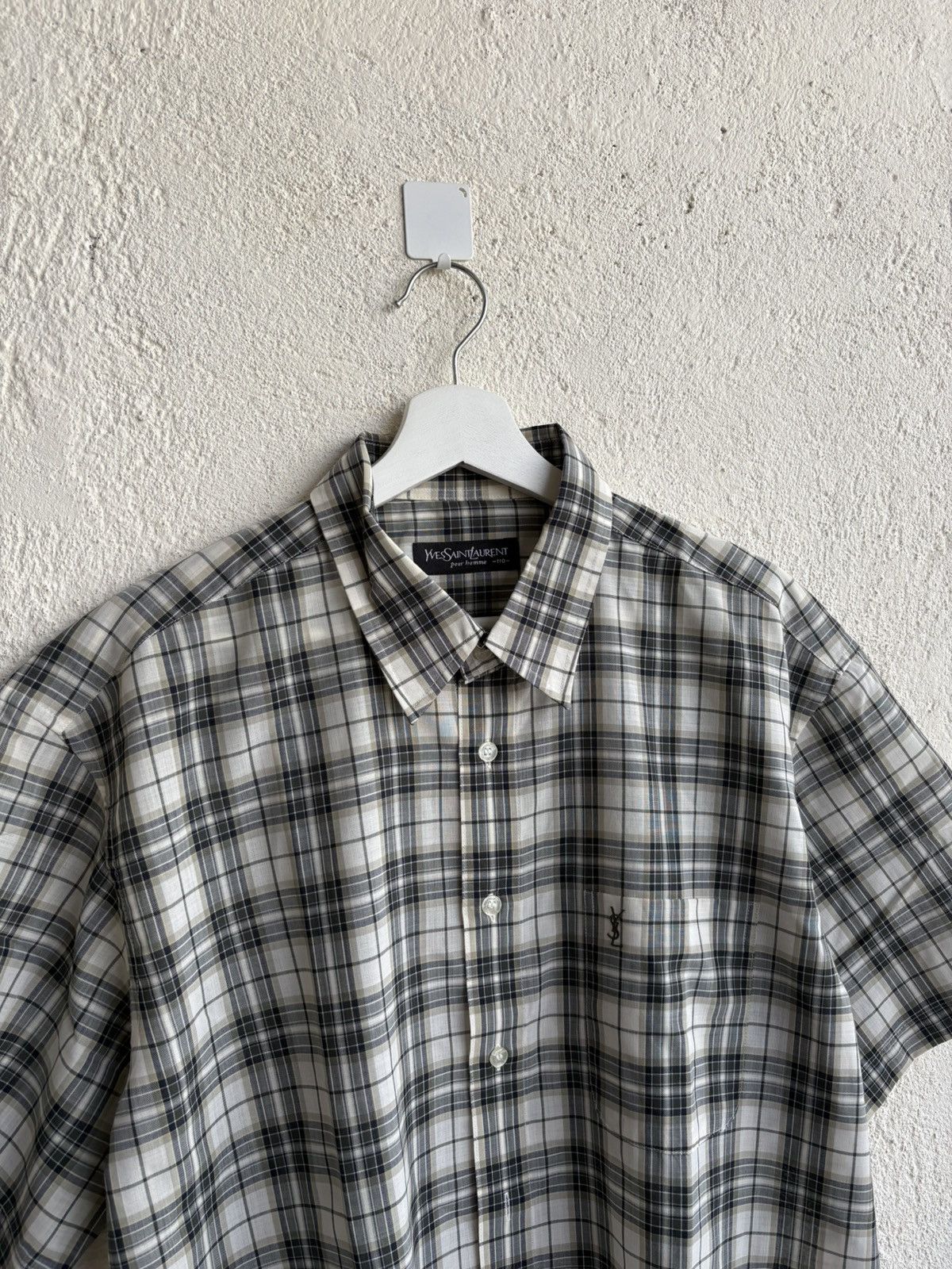 Yves Saint Laurent 90s Vintage Yves Saint laurent shirt Size US XL / EU 56 / 4 - 3 Thumbnail