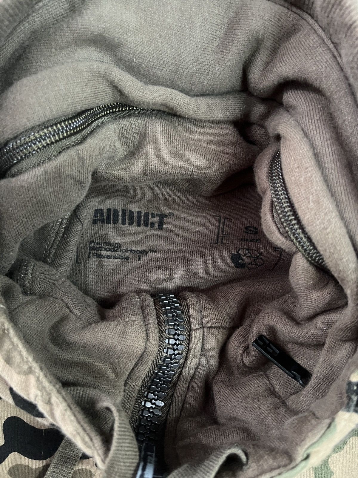 GOA Y2K REVERSIBLE BONO HOODIE CAMO ADDICT GOA LGB KMRII STYLE Size US S / EU 44-46 / 1 - 25 Thumbnail
