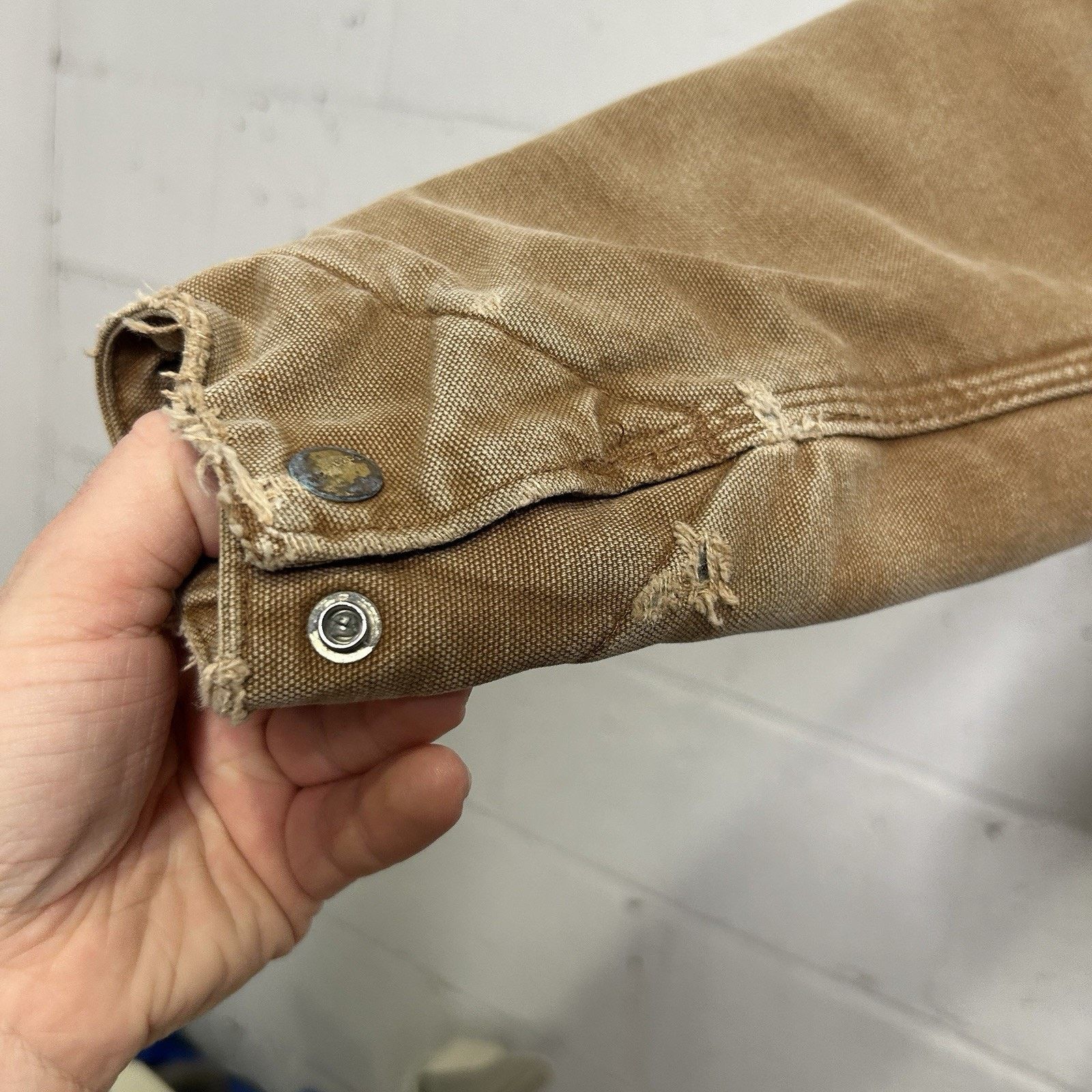 Carhartt Y2K Carhartt Sherpa-Lined Detroit Jacket “Brown” YYJ97 BRN Size XS / US 0-2 / IT 36-38 - 7 Thumbnail