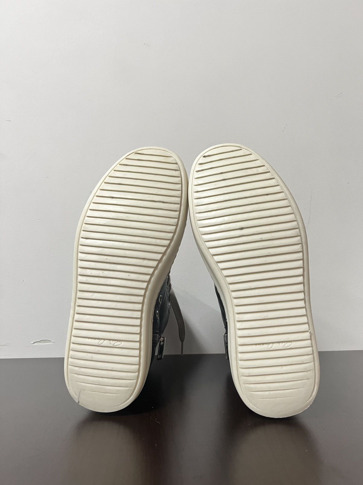 Rick Owens Rick owens mainline ramones high top sneakers Size US 5 / IT 35 - 10 Thumbnail