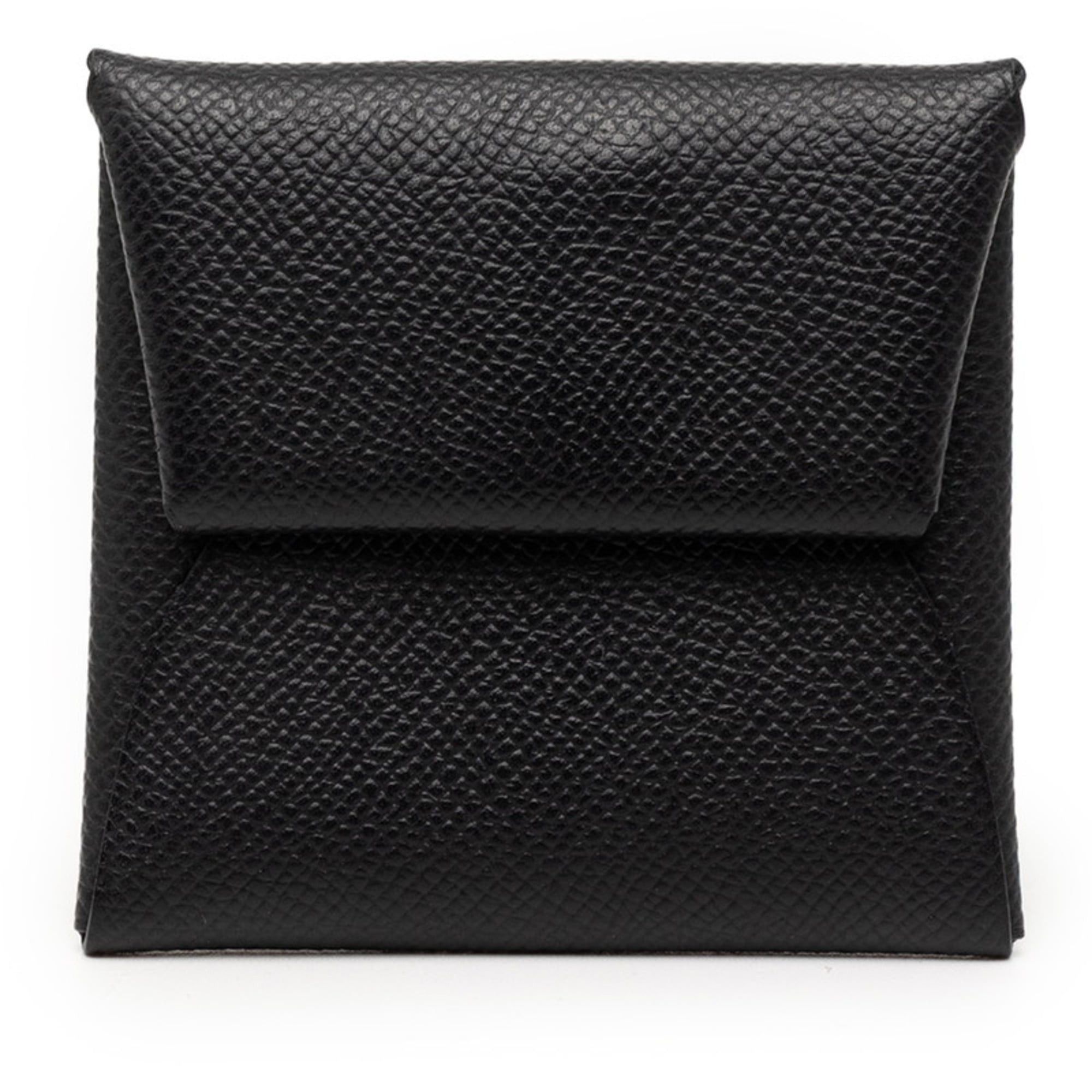 Hermes Hermès Bastia Wallet/Coin Purse Black Epsom Leather Women's HERMES Size ONE SIZE - 1 Thumbnail
