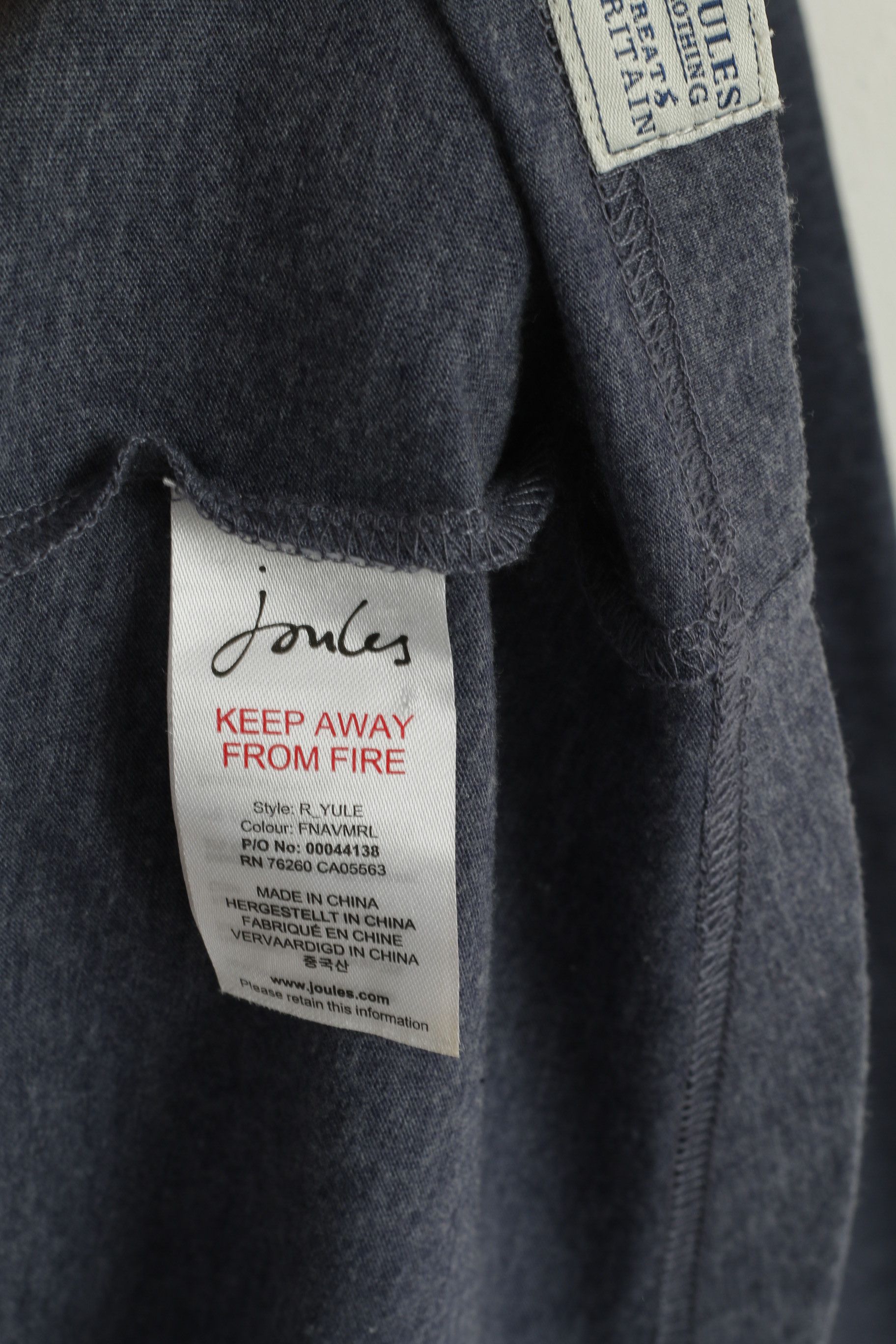 Vintage Joules Men XL Shirt Blue Cotton Inspired Santa 0509 Size US XL / EU 56 / 4 - 6 Thumbnail