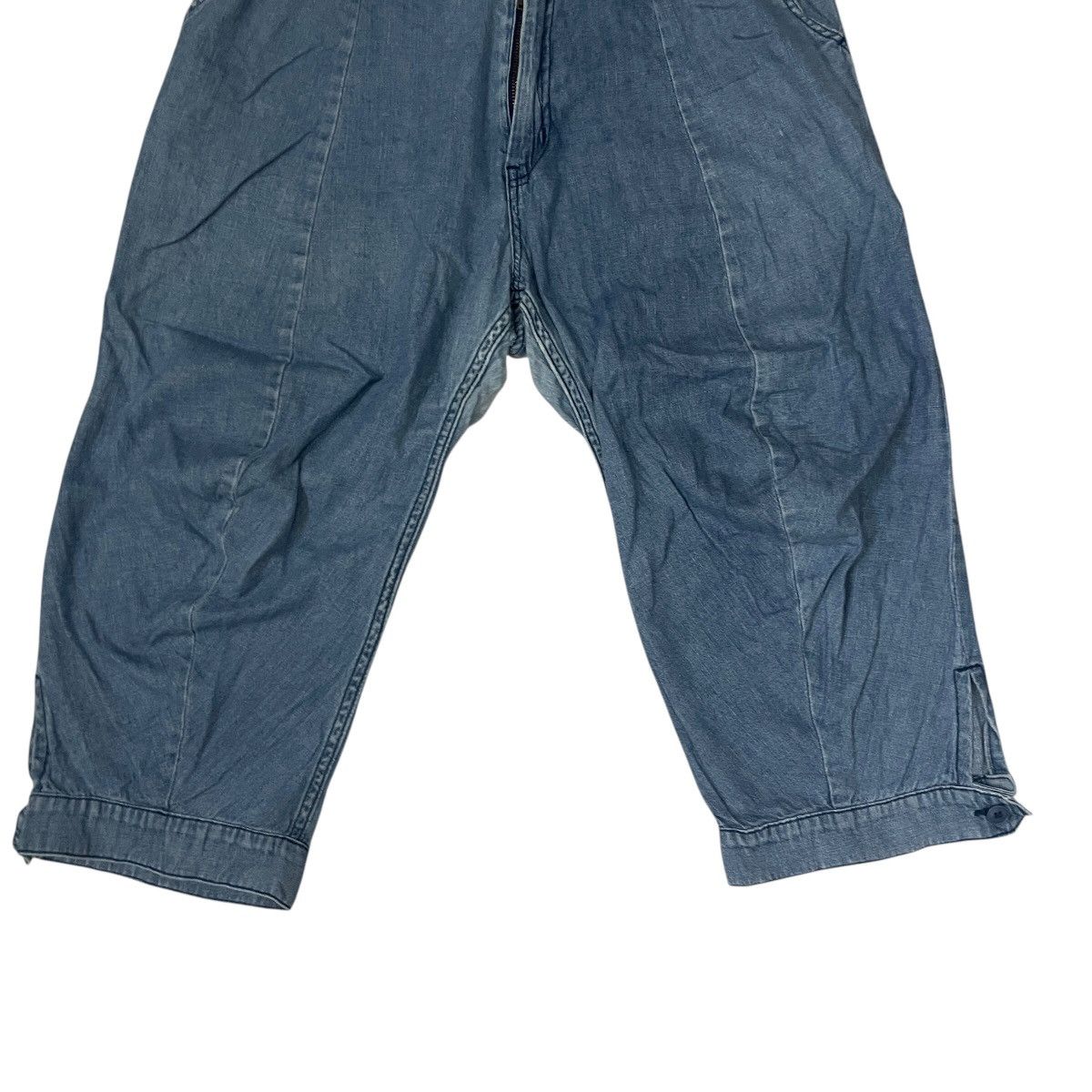 Issey Miyake Vintage Ne-net By Issey Miyake Short Denim Size US 31 - 2 Thumbnail