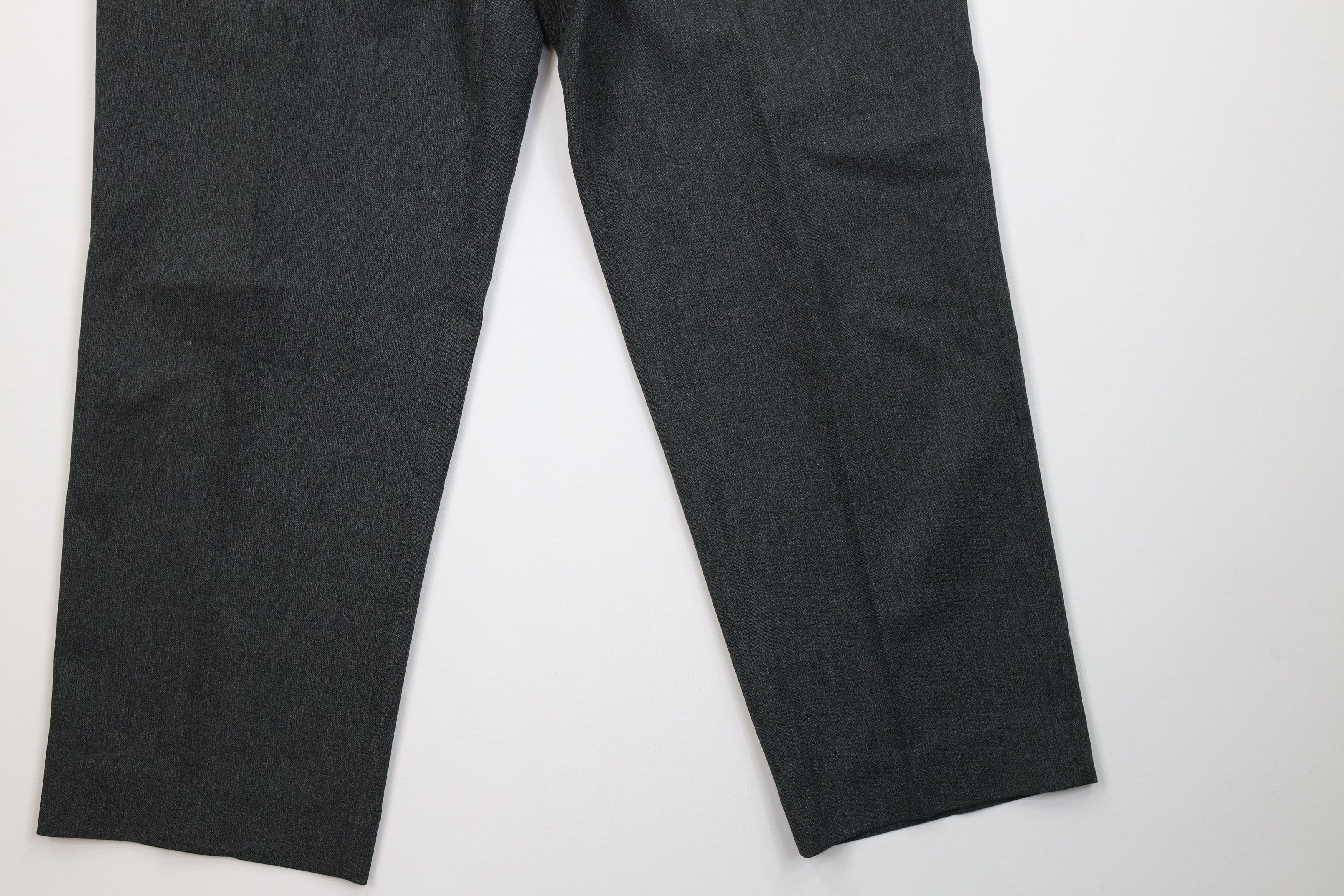 Levi's Vintage 90s Levis Flared Wide Leg Chino Pants Heather Gray Size US 36 / EU 52 - 4 Thumbnail