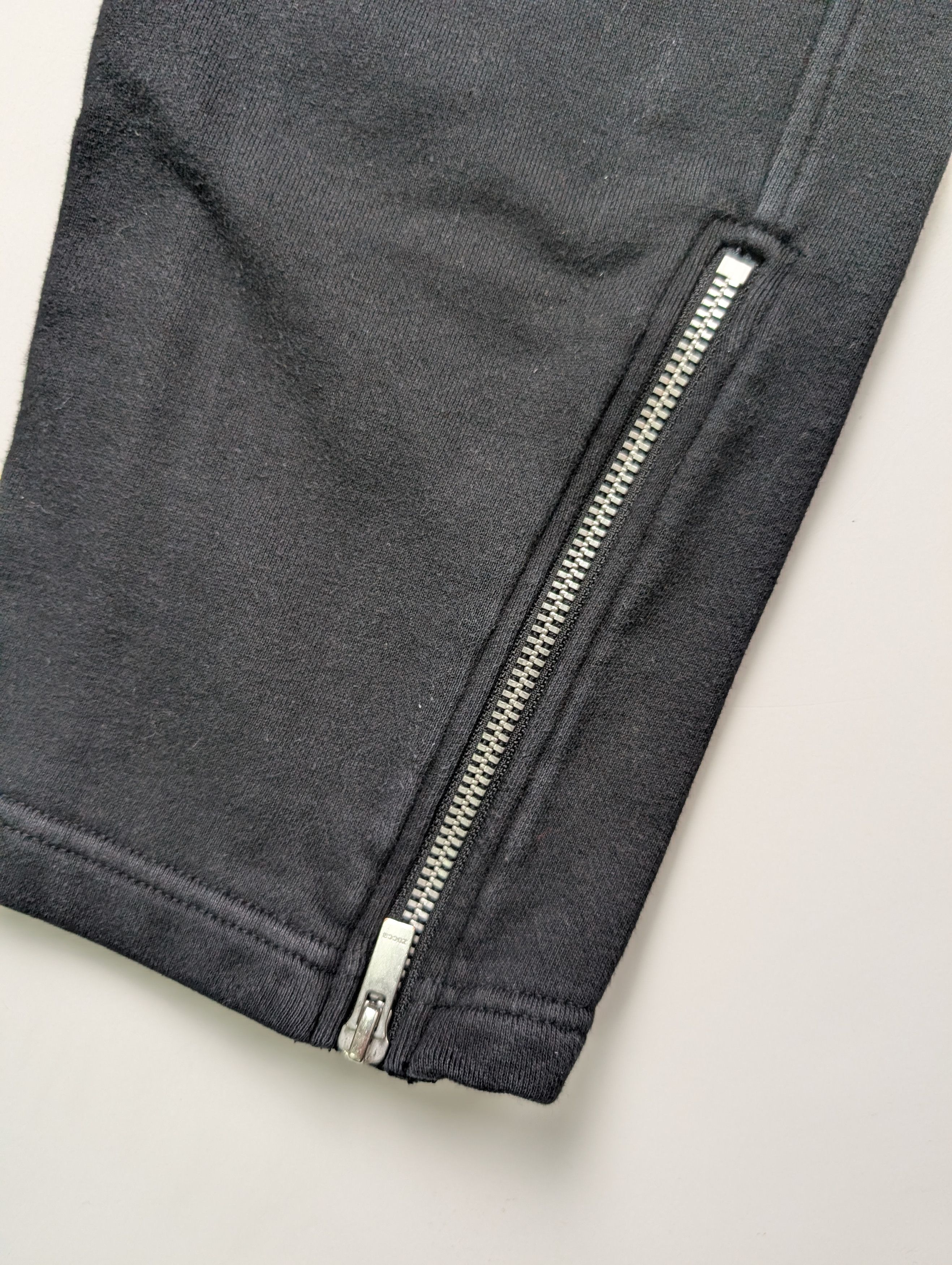 CABANE de ZUCCa Cabane De Zucca Black Joggers With Zipper Ends Size US 32 / EU 48 - 3 Thumbnail